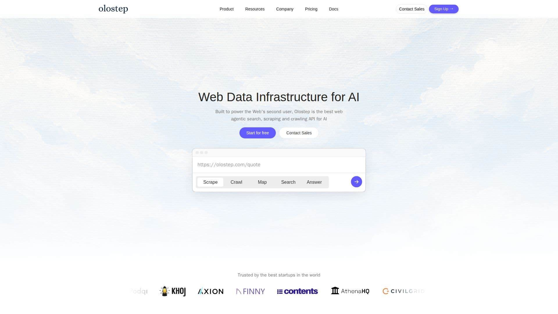بنية بيانات الويب أولوستيب screenshot