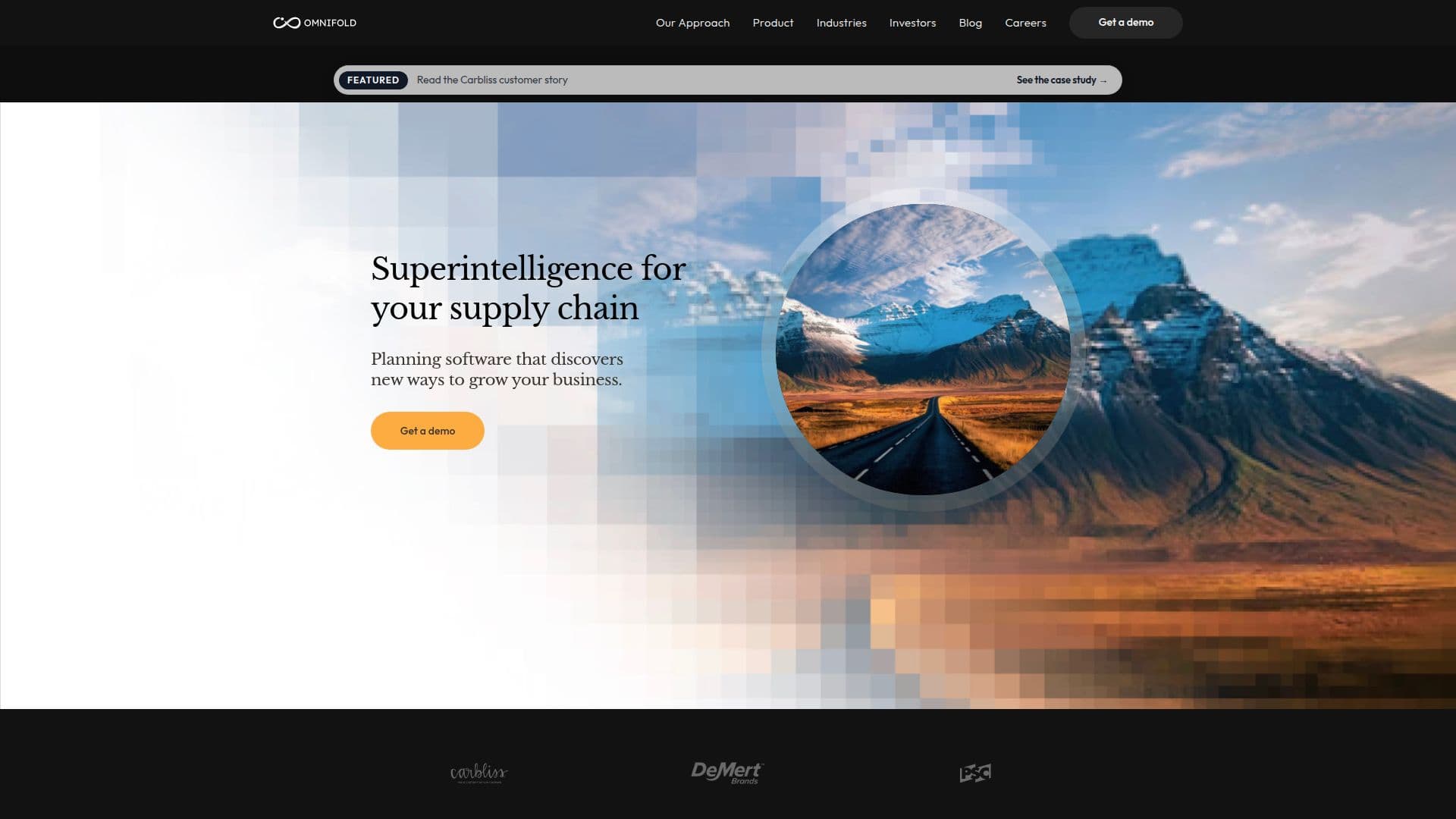Plateforme de Planification AI Omnifold screenshot
