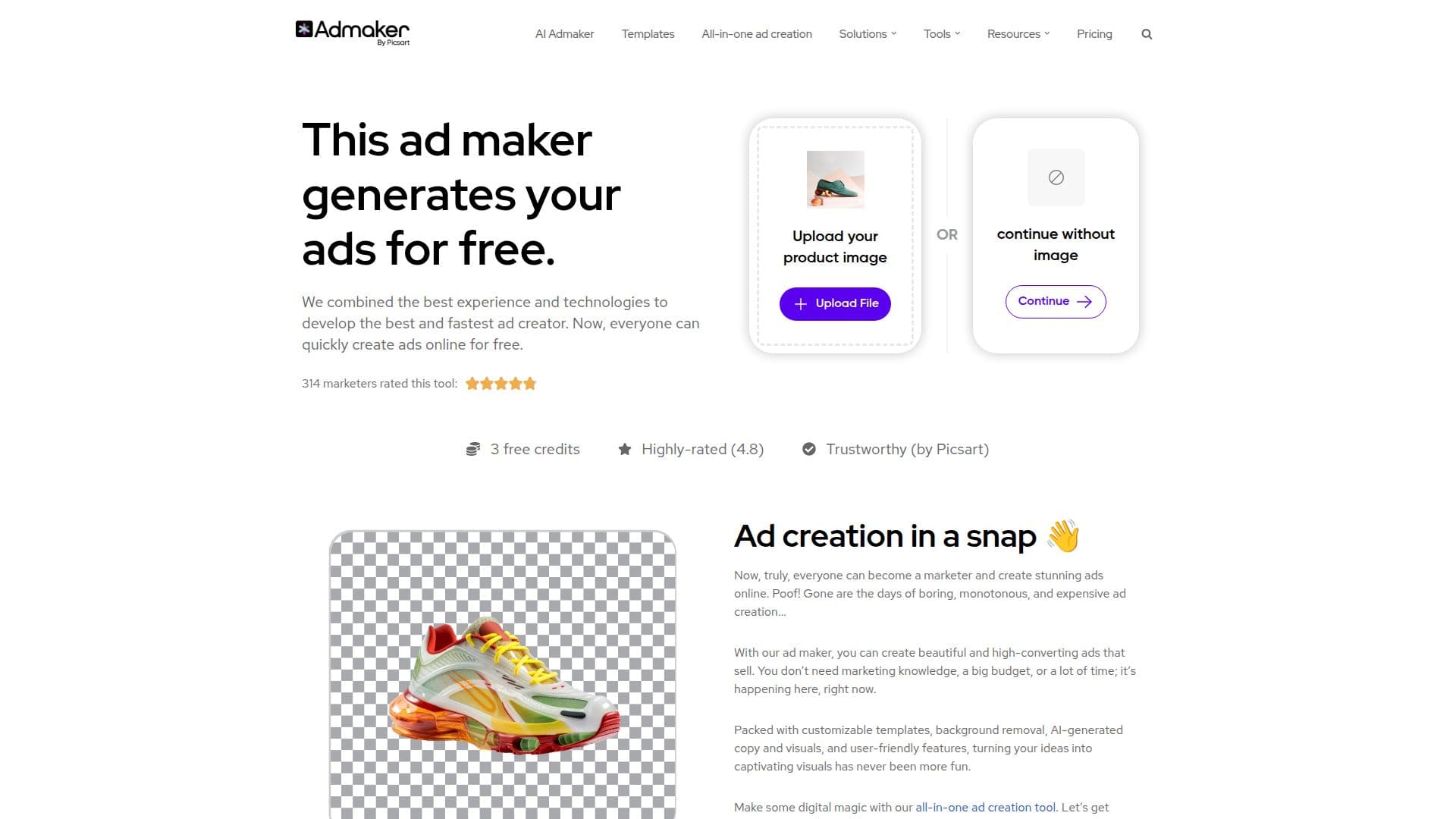 Admaker by Picsart 스크린샷