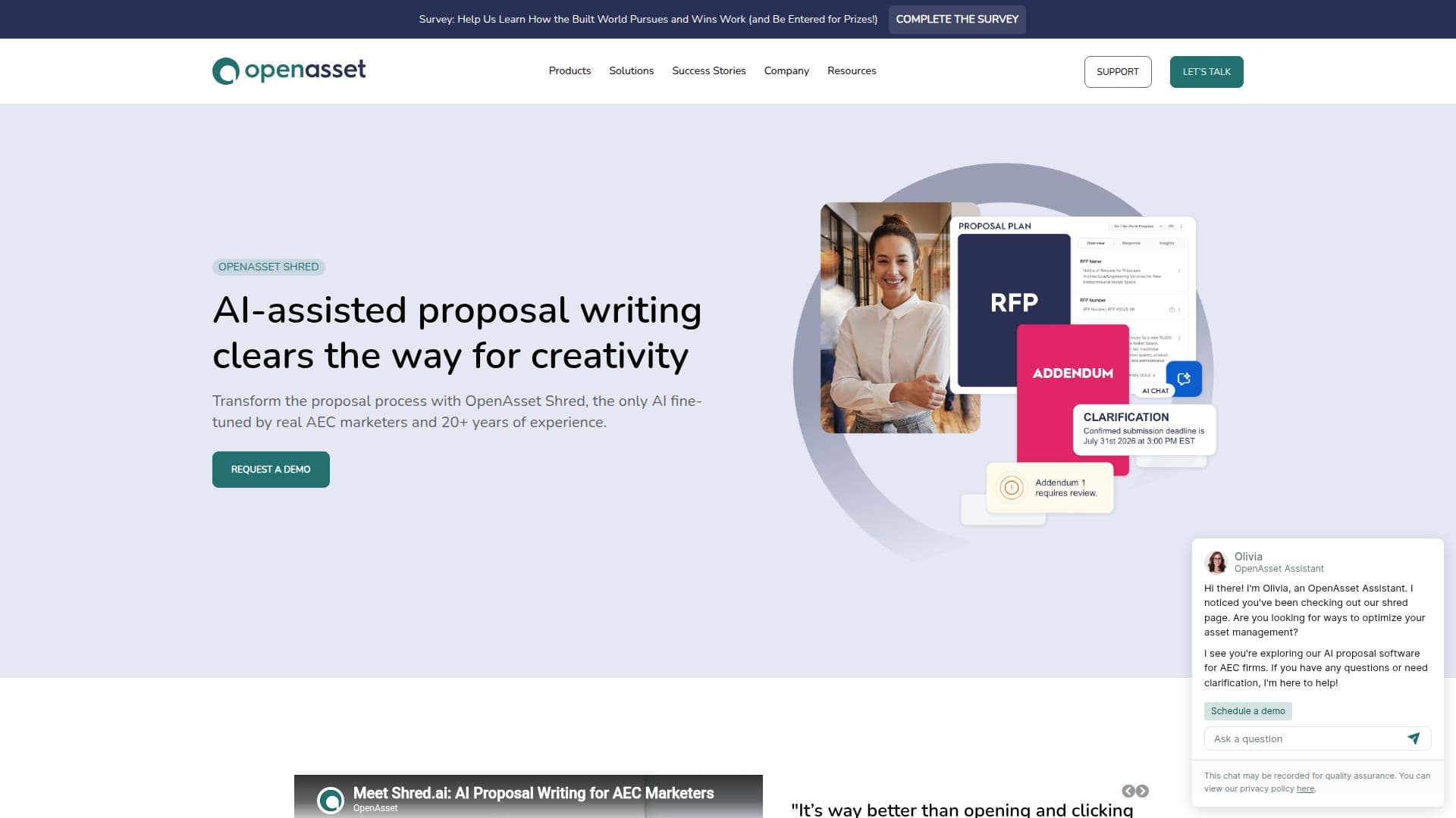 OpenAsset Shred screenshot