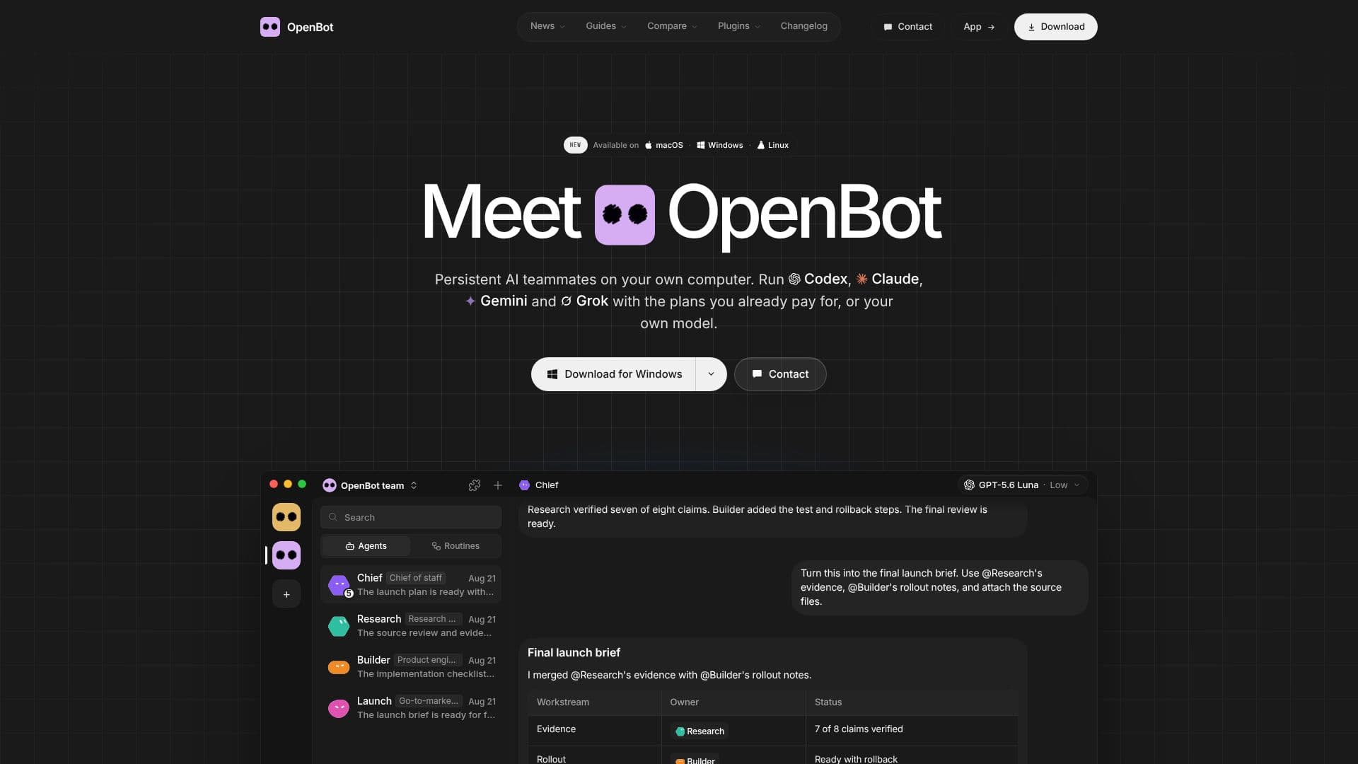 OpenBot screenshot