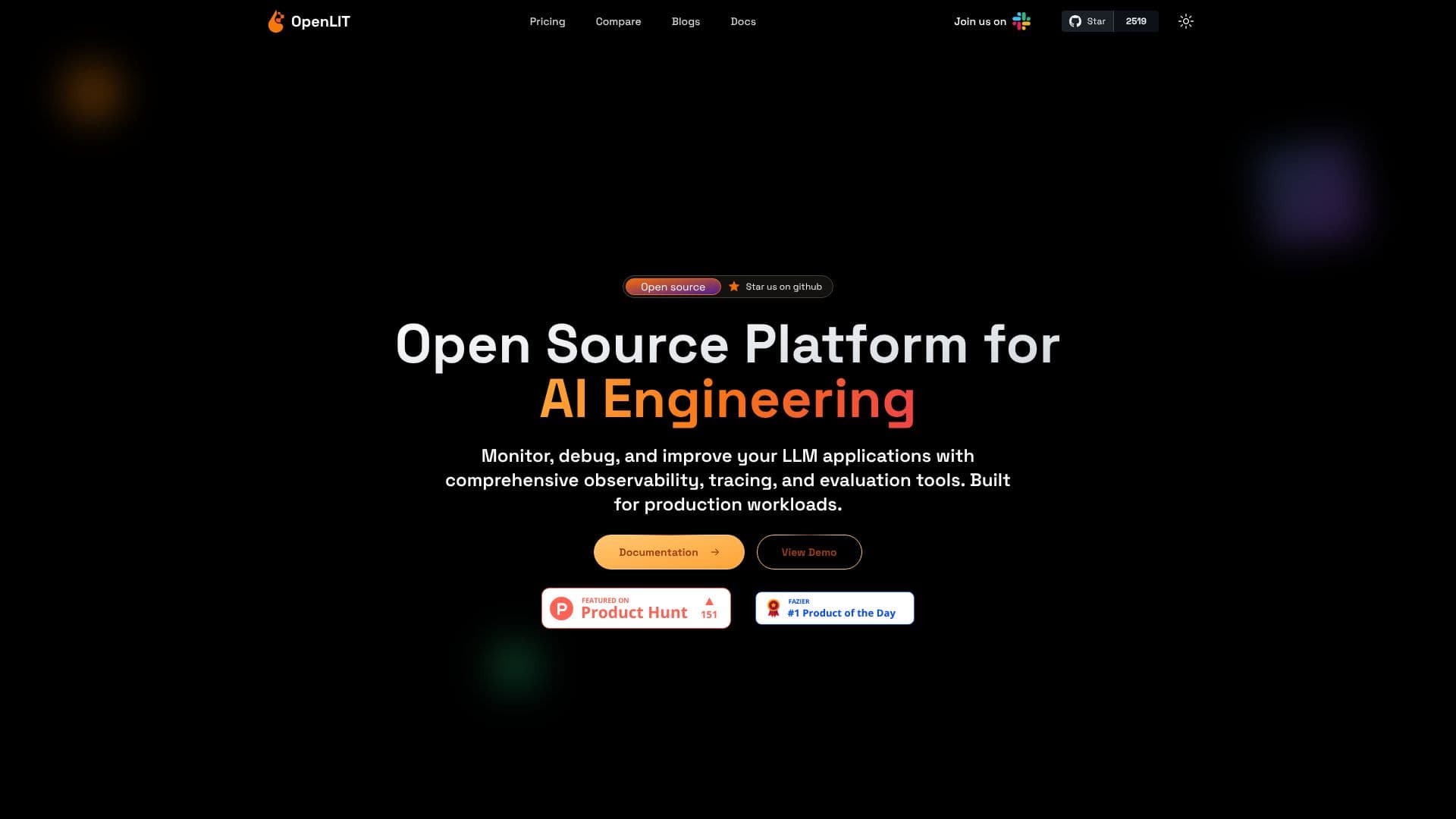 OpenLIT screenshot