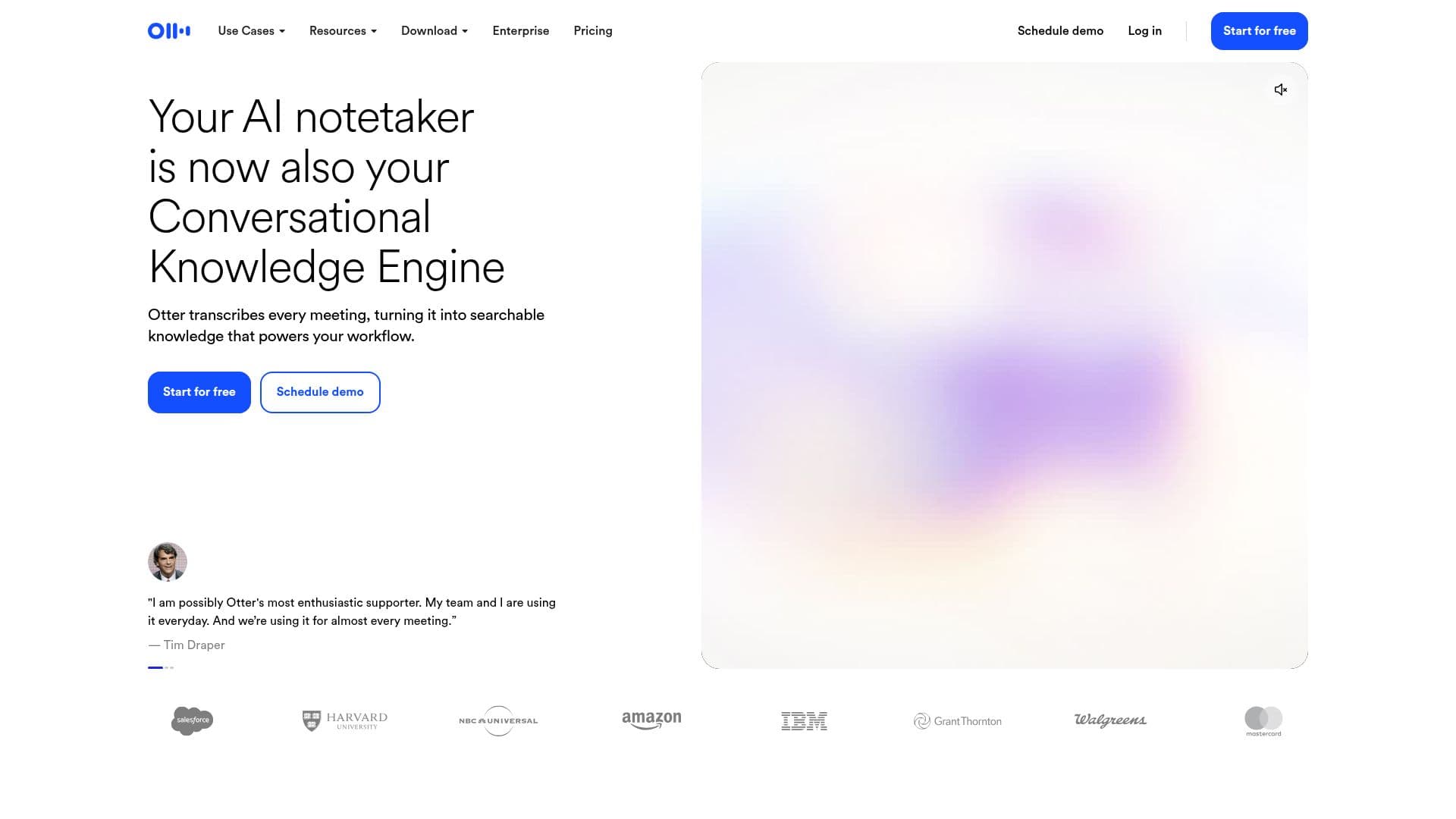 Otter.ai screenshot