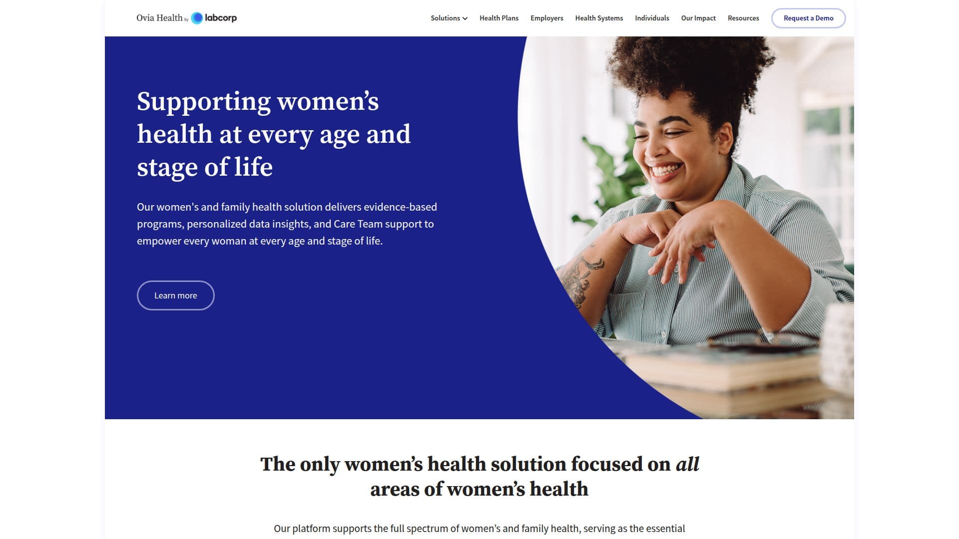 Plataforma Ovia Health screenshot