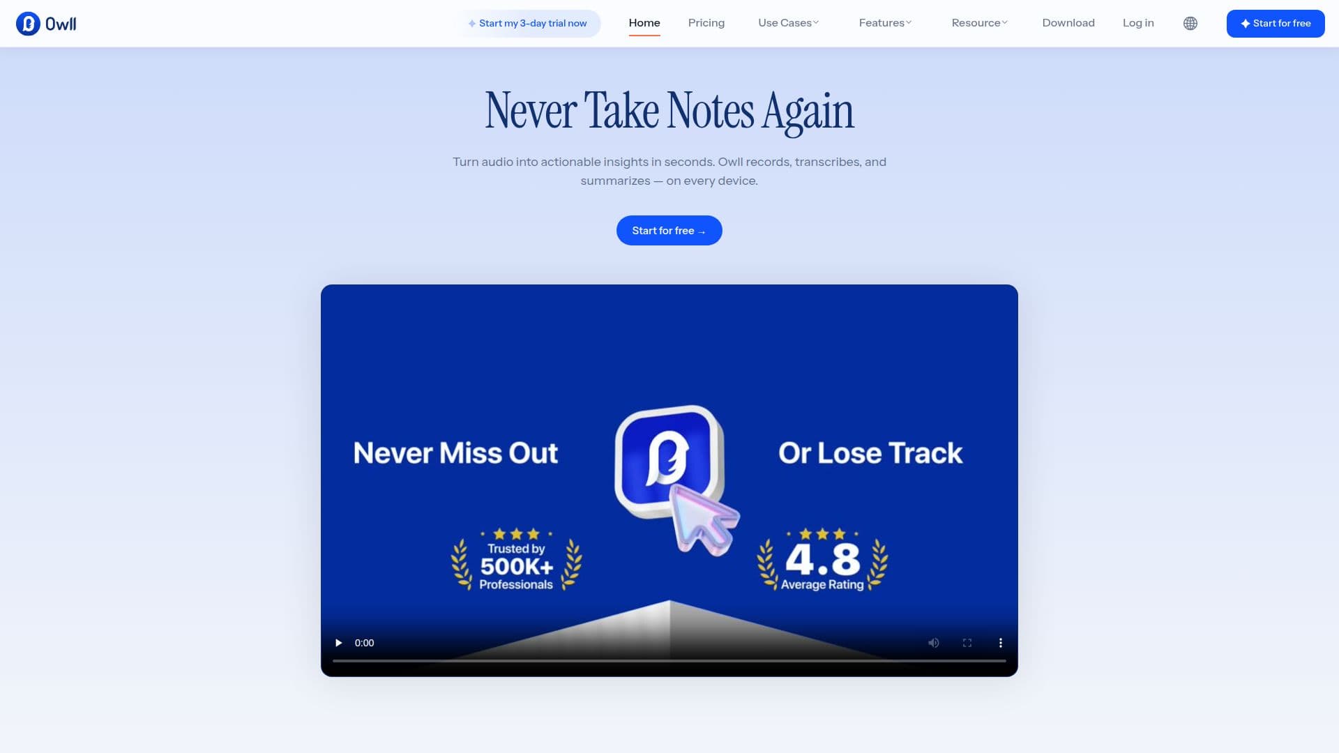 Owll Translator screenshot