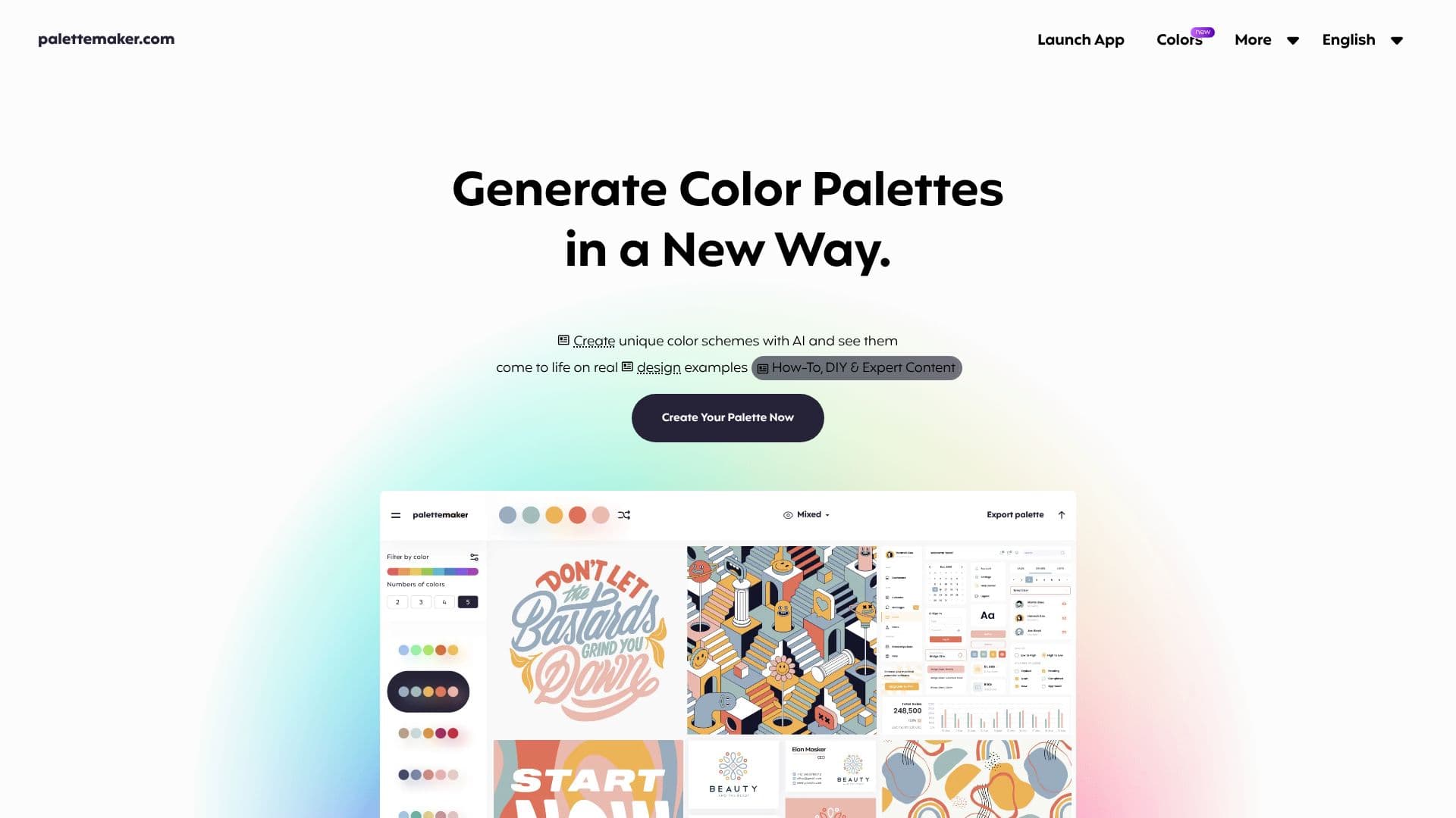 PaletteMaker screenshot