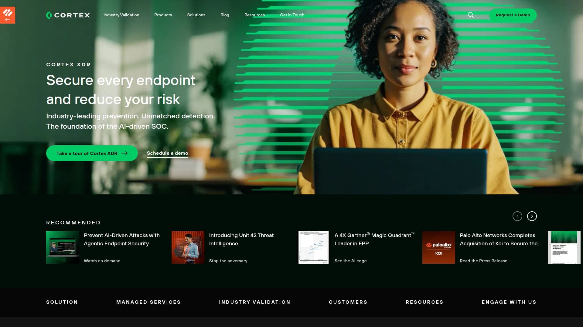 Cortex XDR screenshot