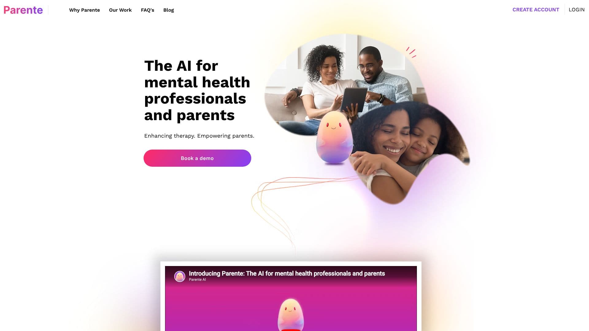 Скриншот Parente Health