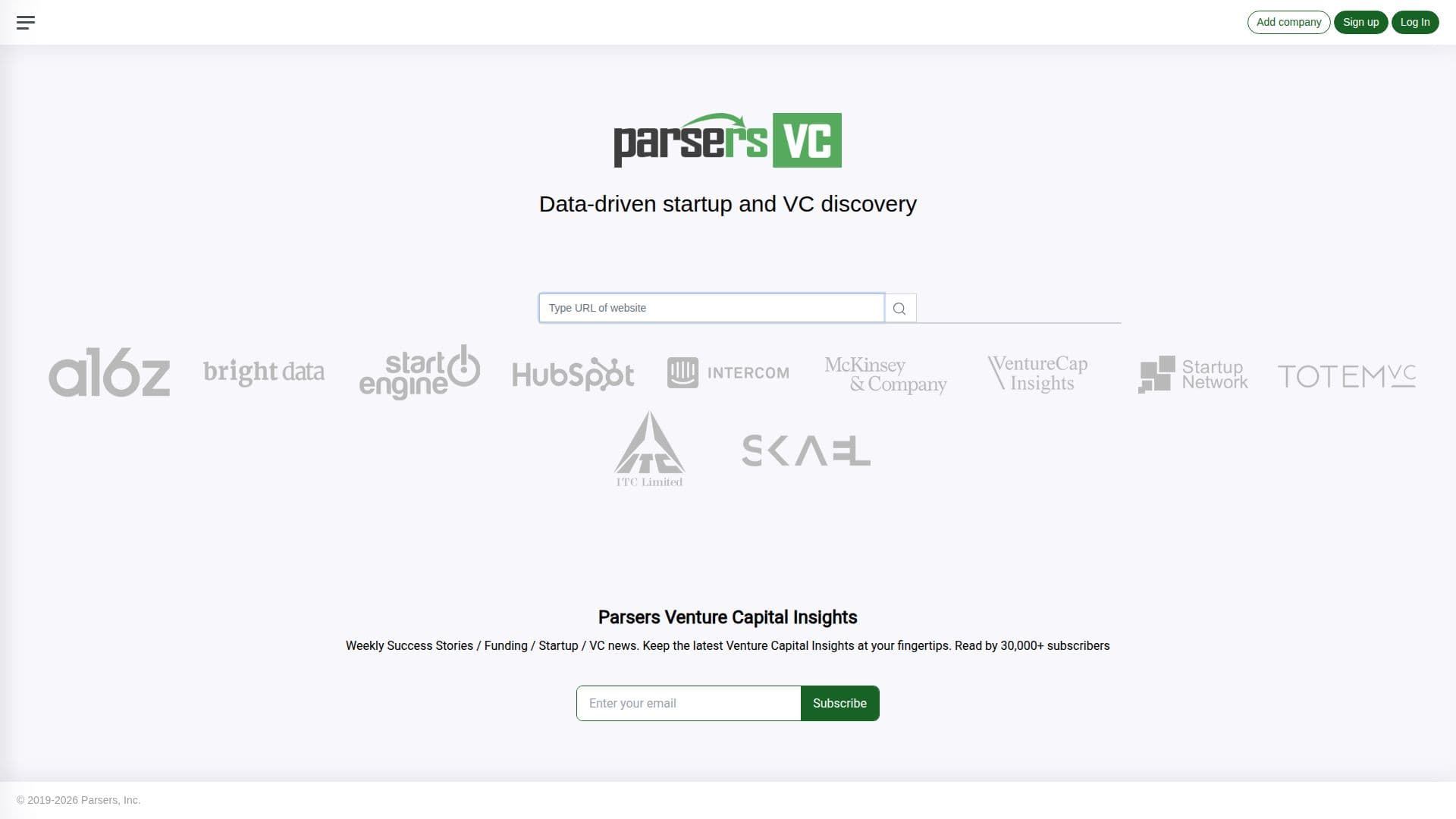 Captura de pantalla de Parsers VC