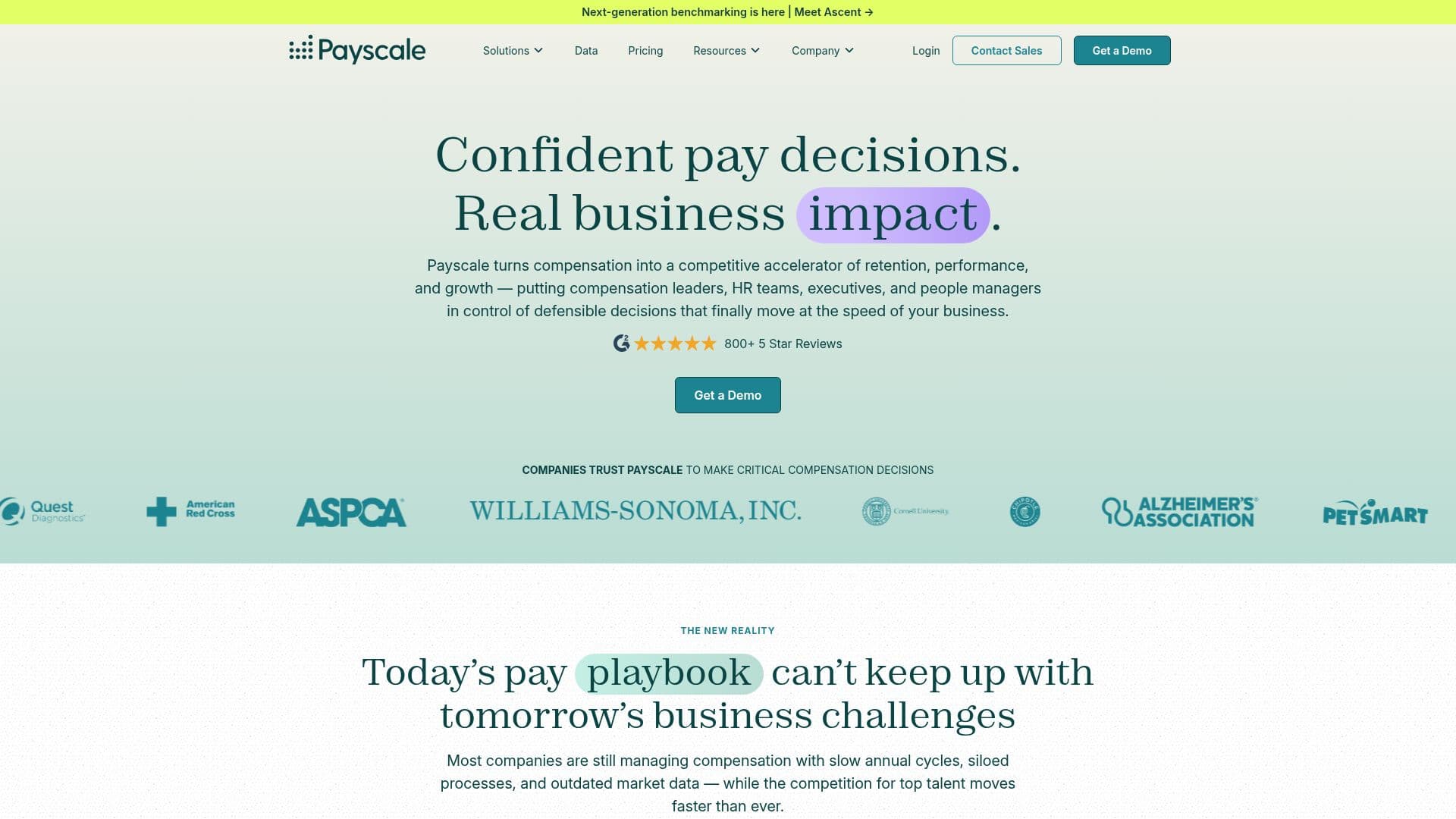 Payscale: Platform Intelijen Kompensasi screenshot