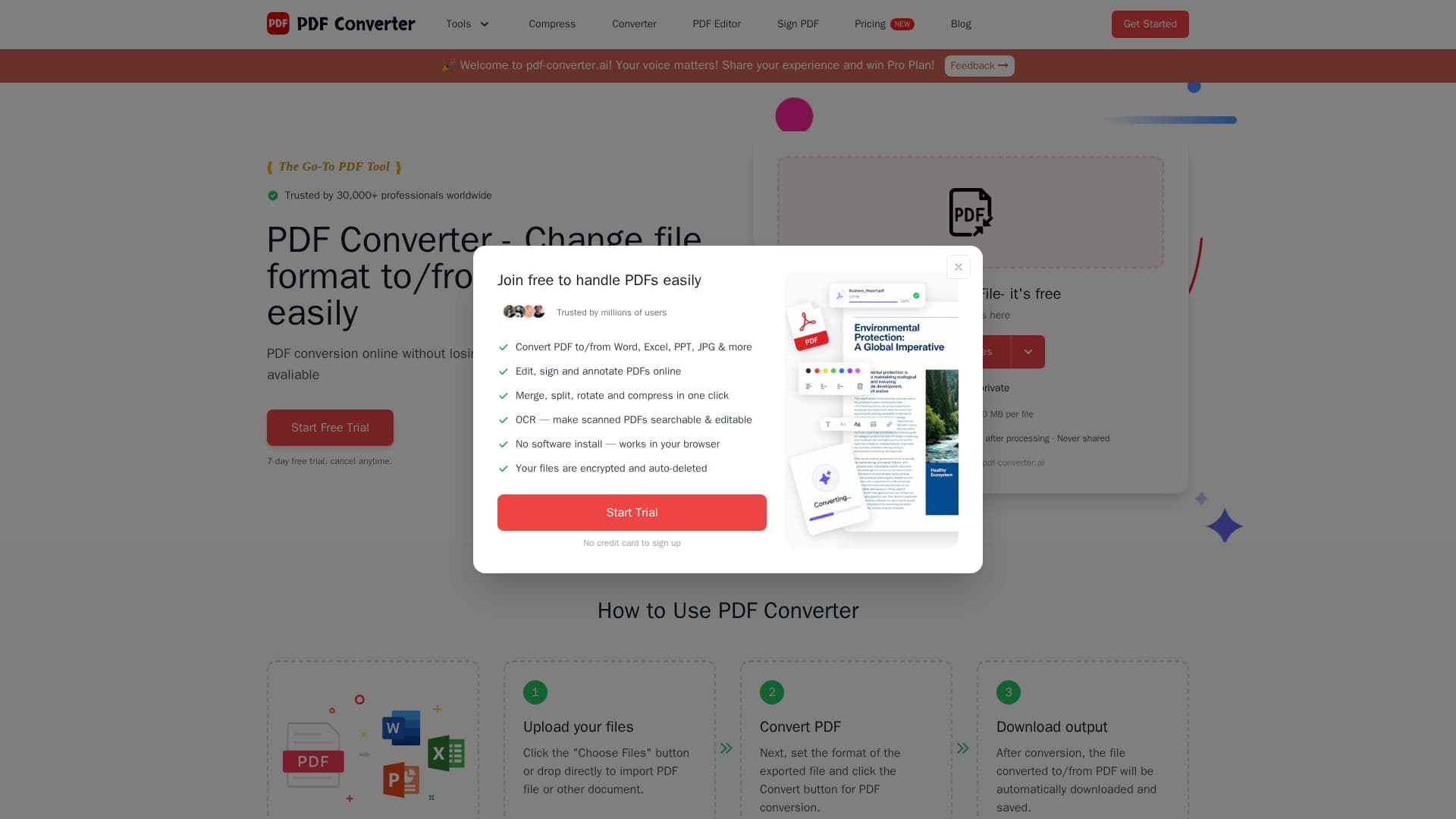 PDF Converter screenshot