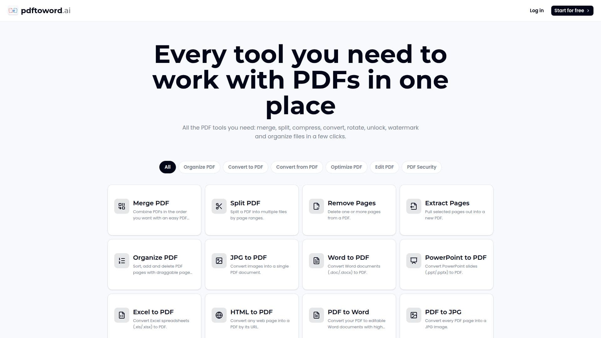 pdftoword.ai screenshot
