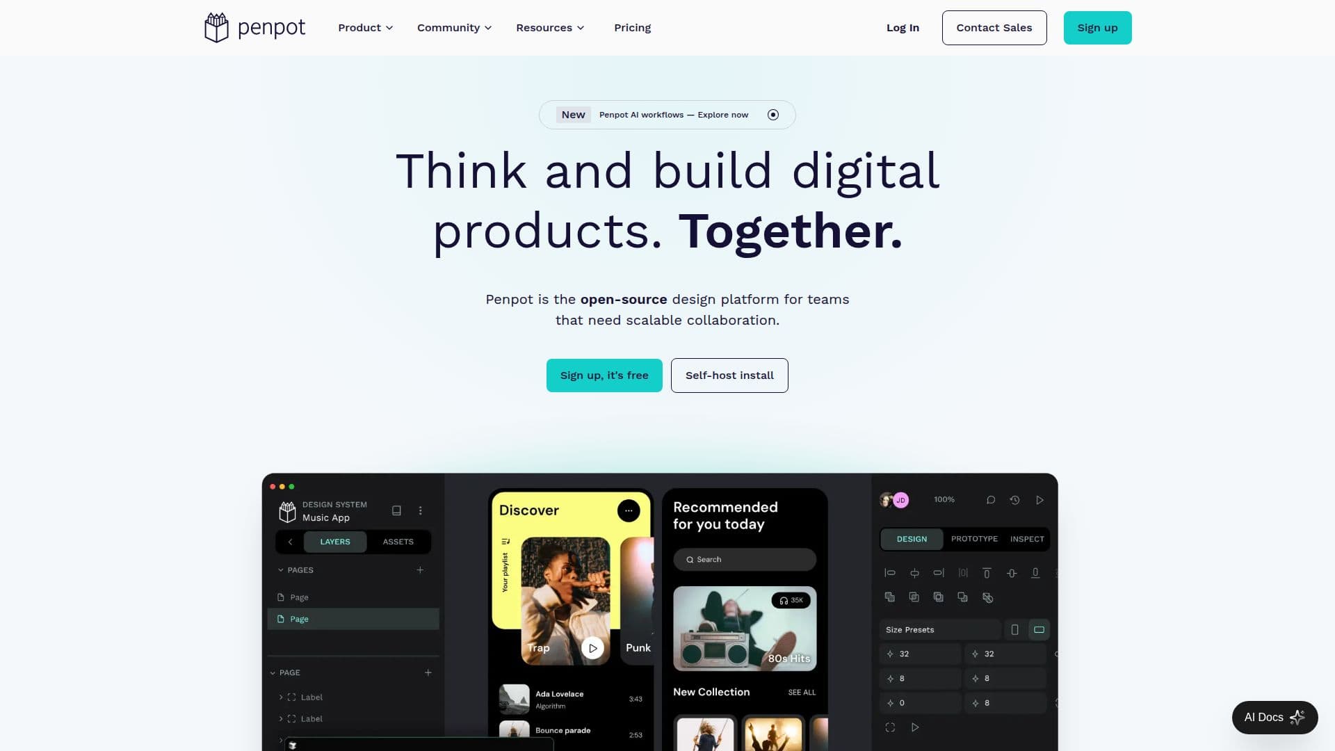 Penpot screenshot