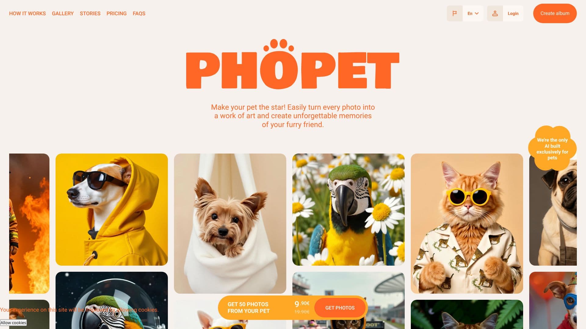 Phopet のスクリーンショット