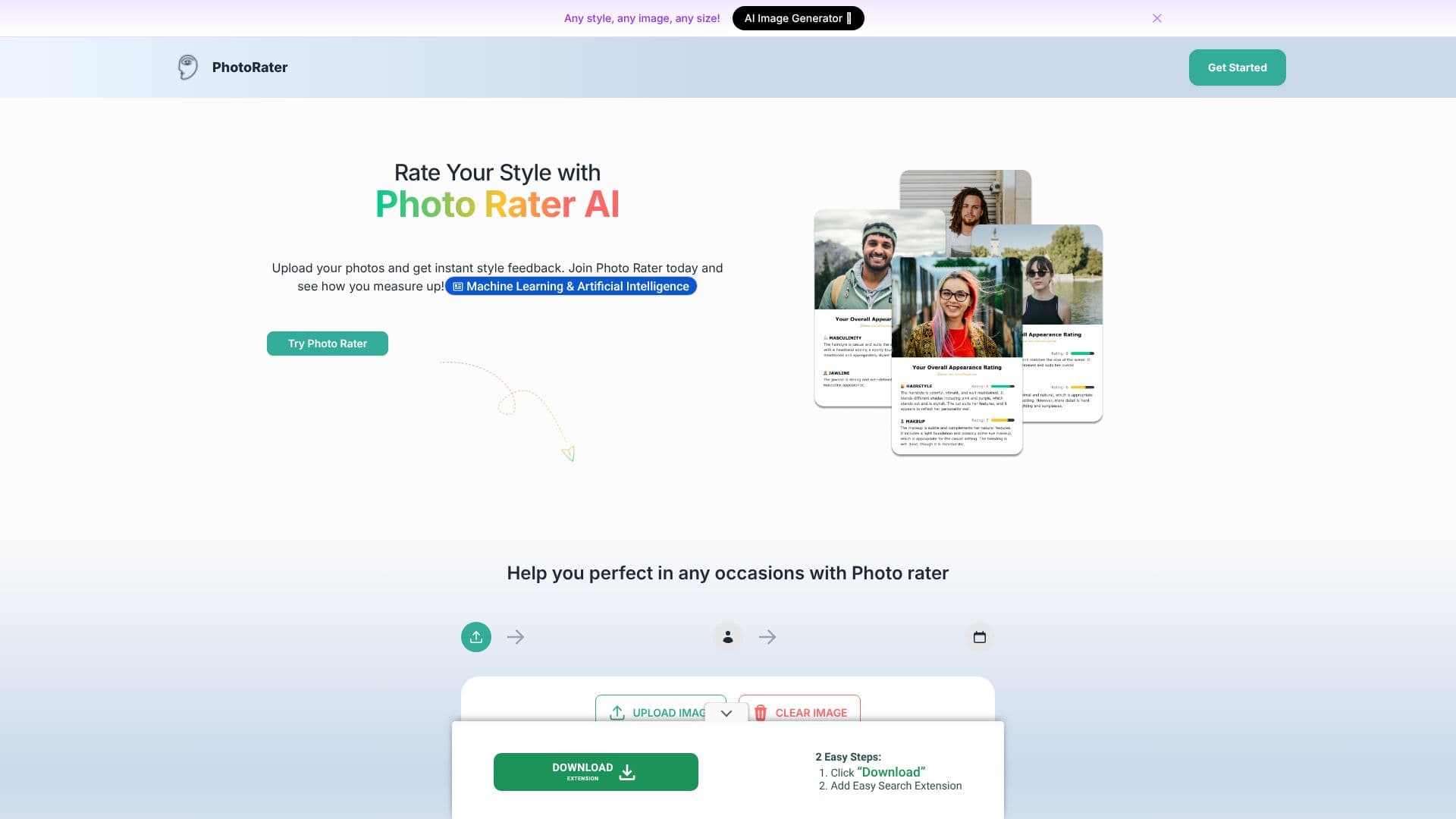 PhotoRater - AI Photo Rating のスクリーンショット