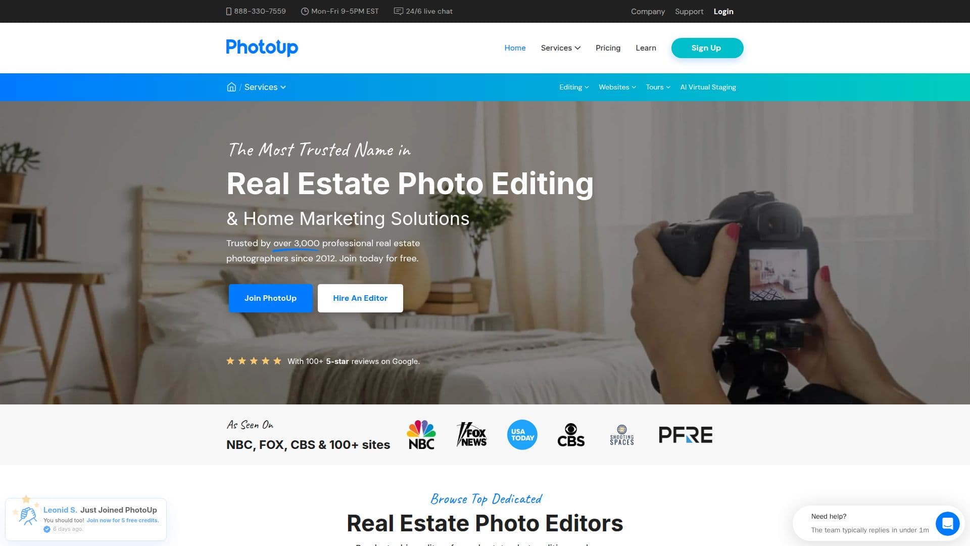 PhotoUp - Immobilienfoto-Bearbeitung & Staging screenshot