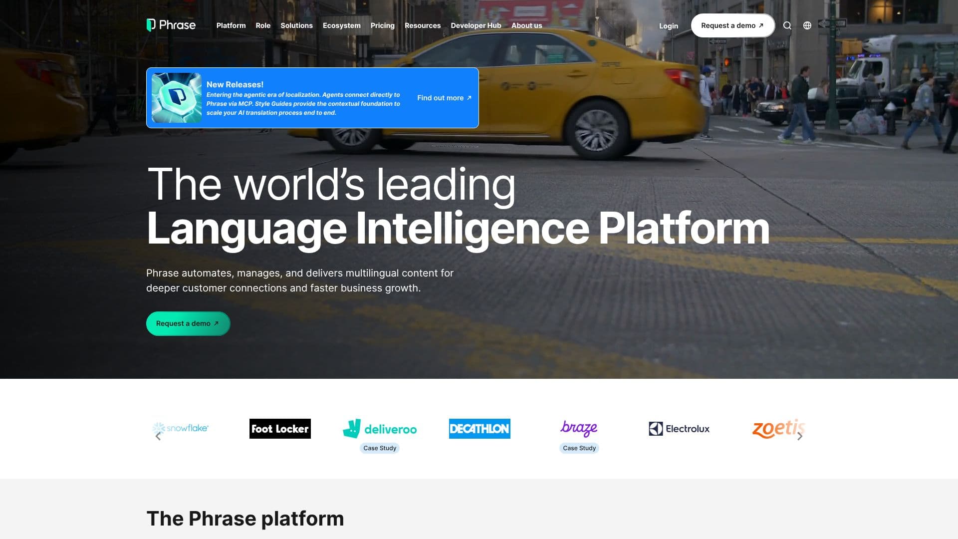 Phrase: AI Localization Platform screenshot