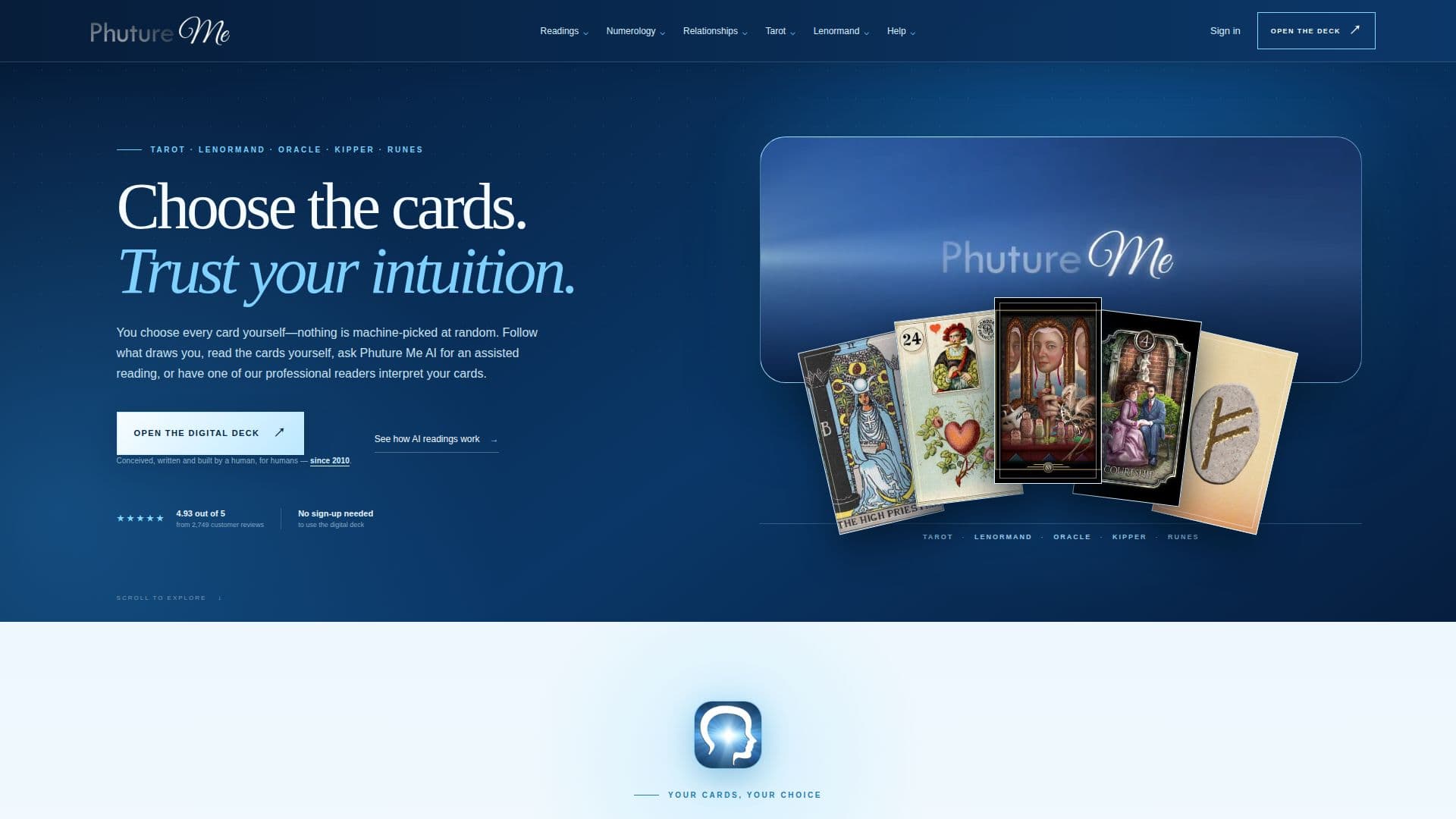 Phuture Me Tarot & Numérologie screenshot