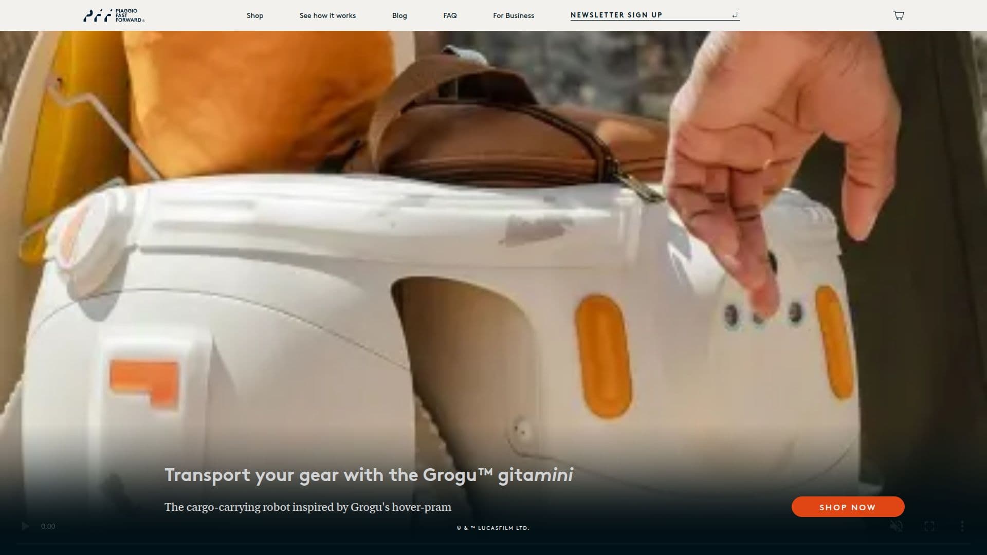Gita Robots by Piaggio Fast Forward screenshot