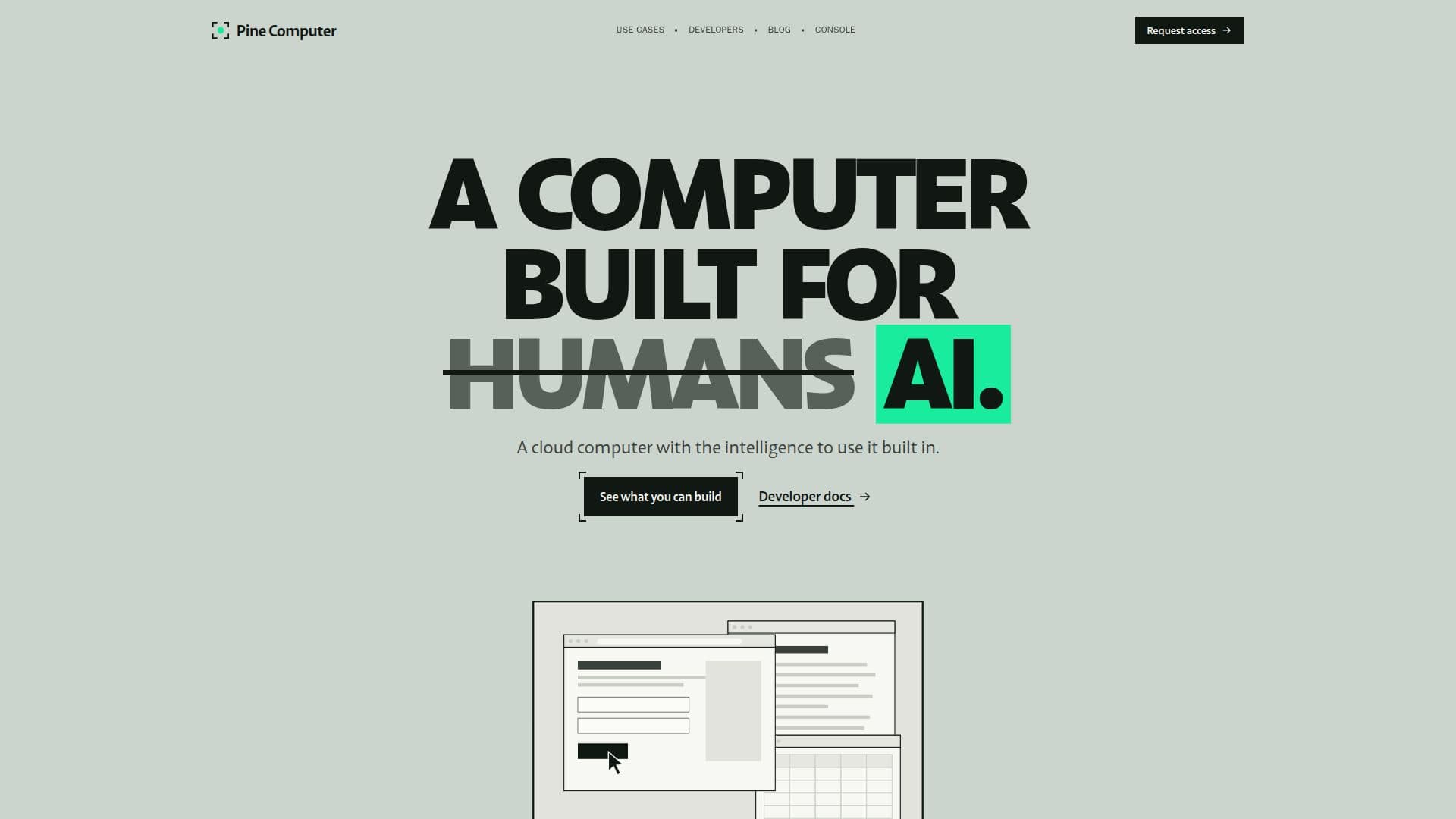 Pine Computer screenshot