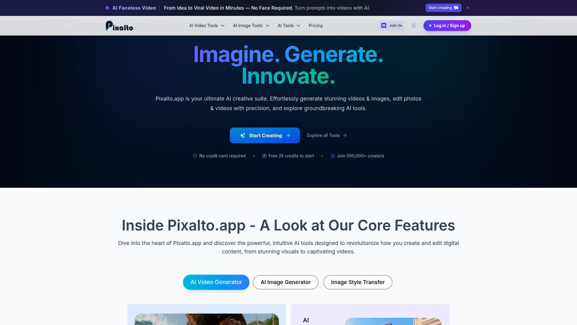 Pixalto screenshot