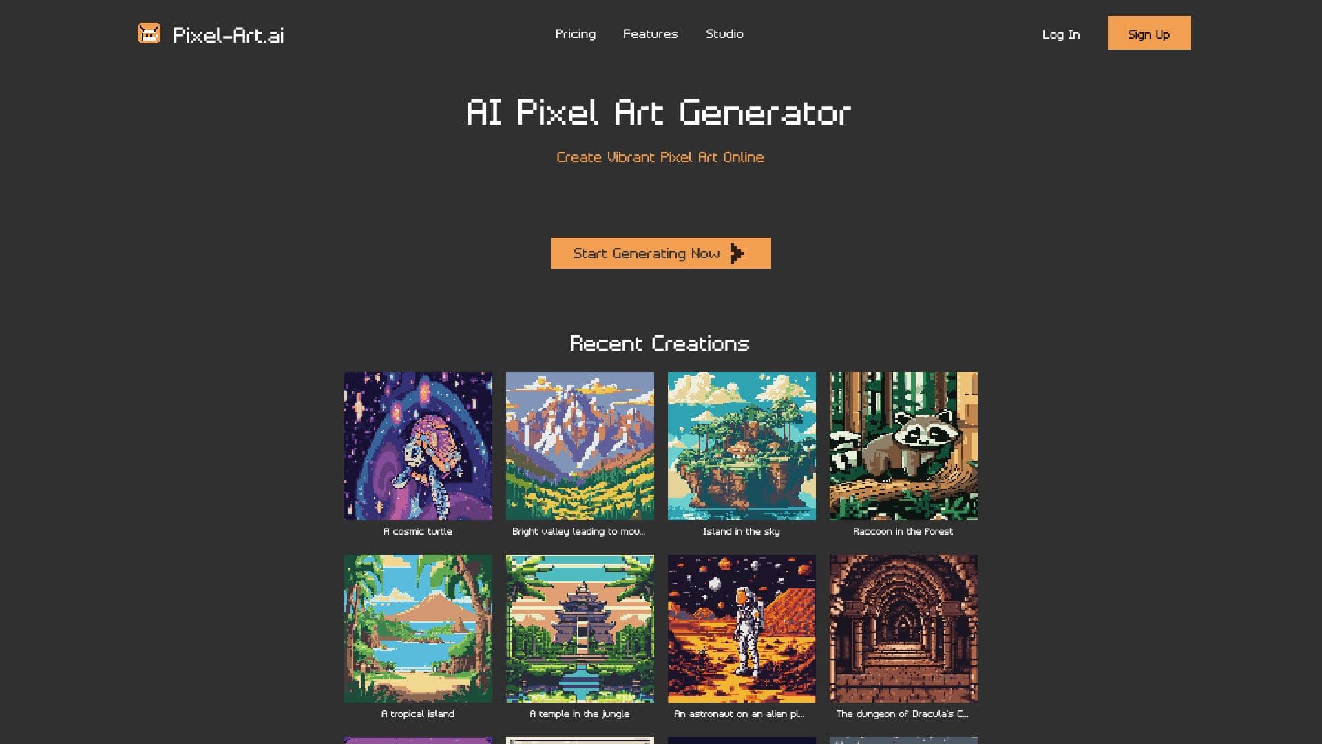 Pixel-Art.ai screenshot