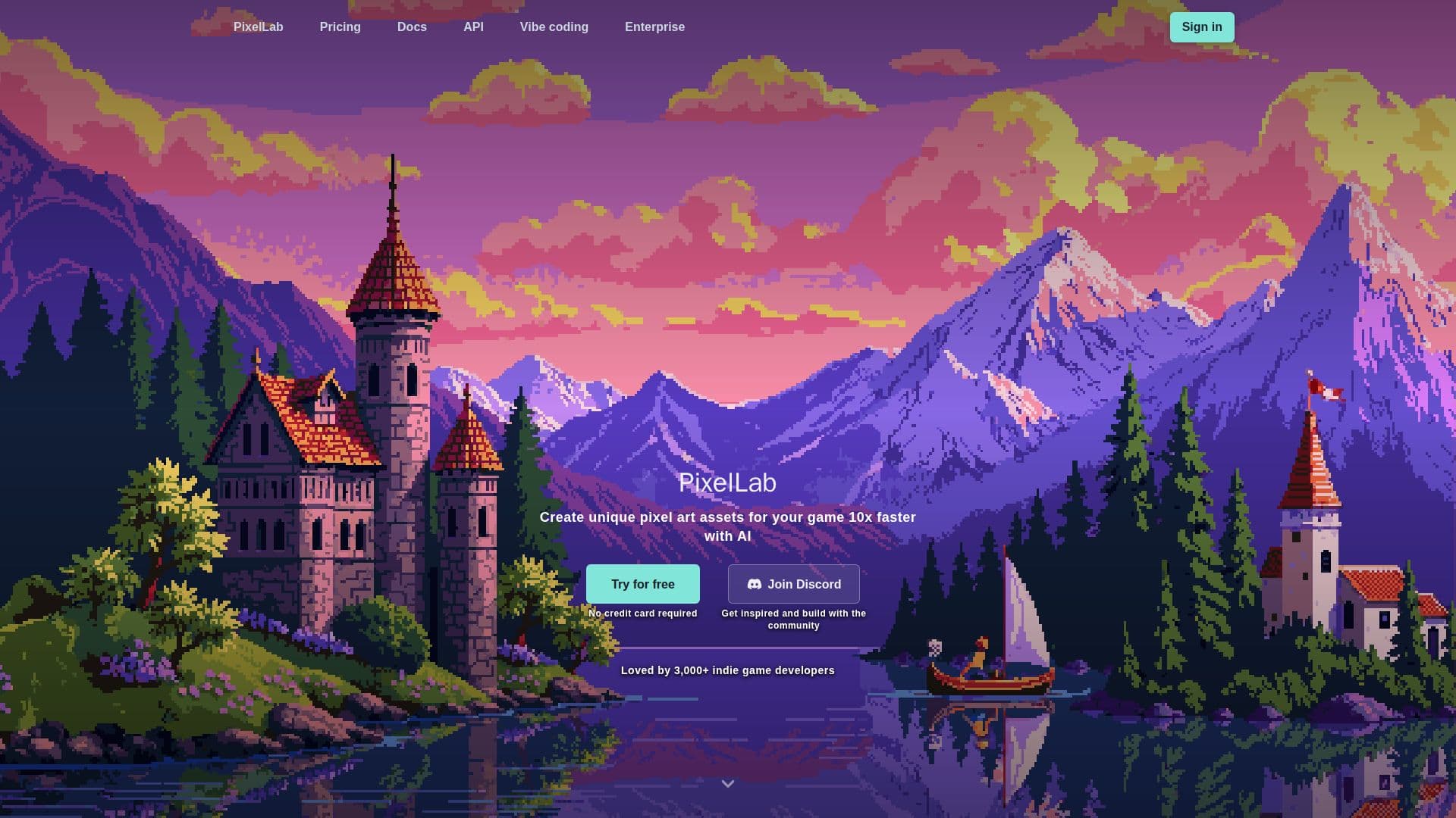 PixelLab - 像素艺术游戏资产的AI生成器 screenshot