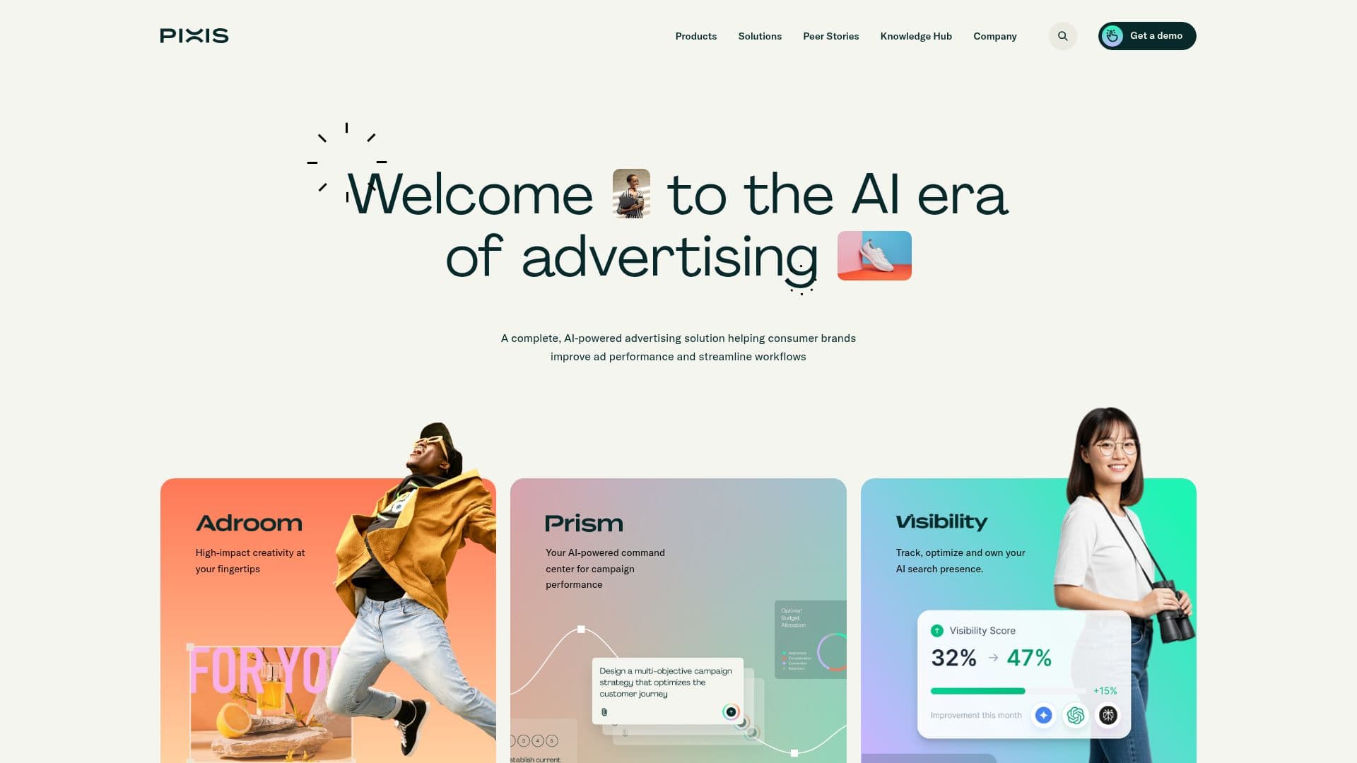 Pixis AI Plattform screenshot