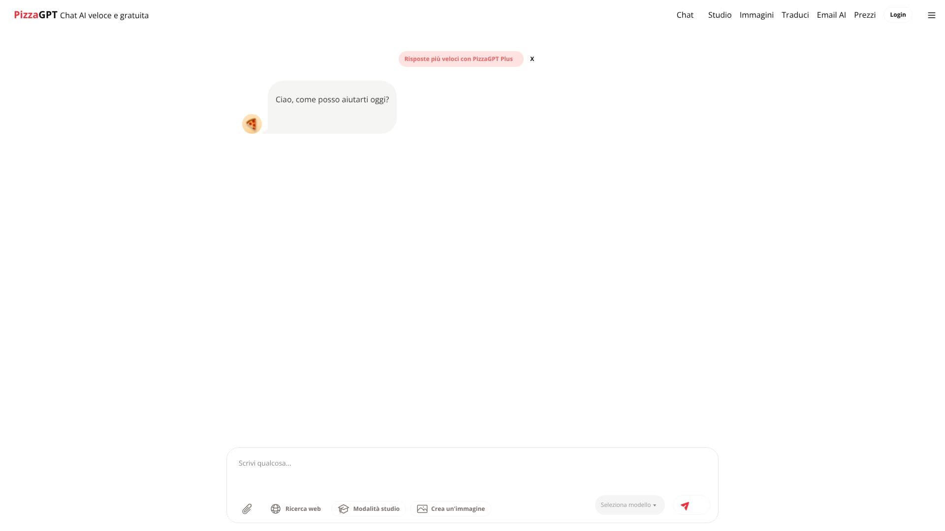 PizzaGPT screenshot