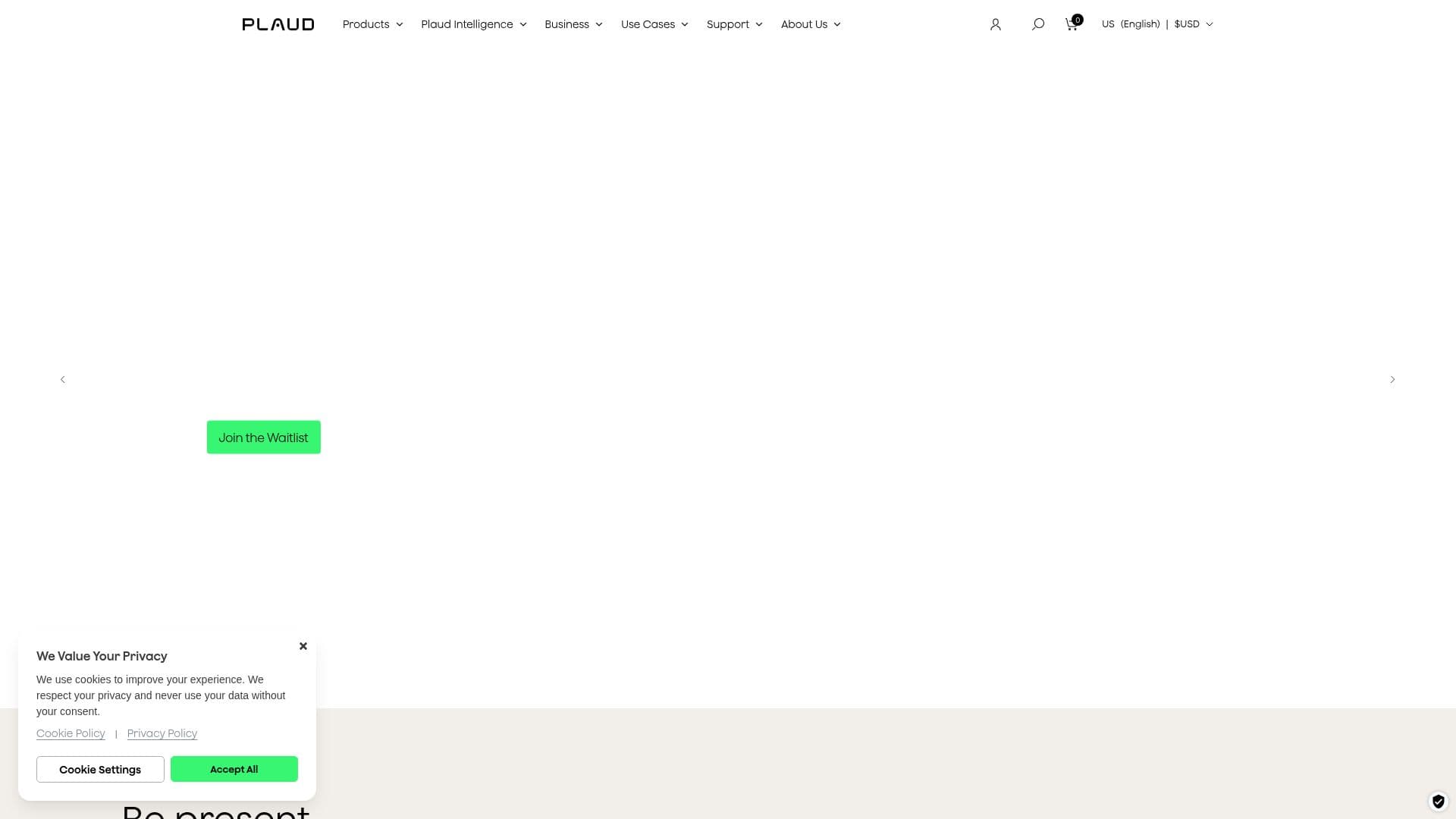 Plaud AI 노트 작성 플랫폼 screenshot