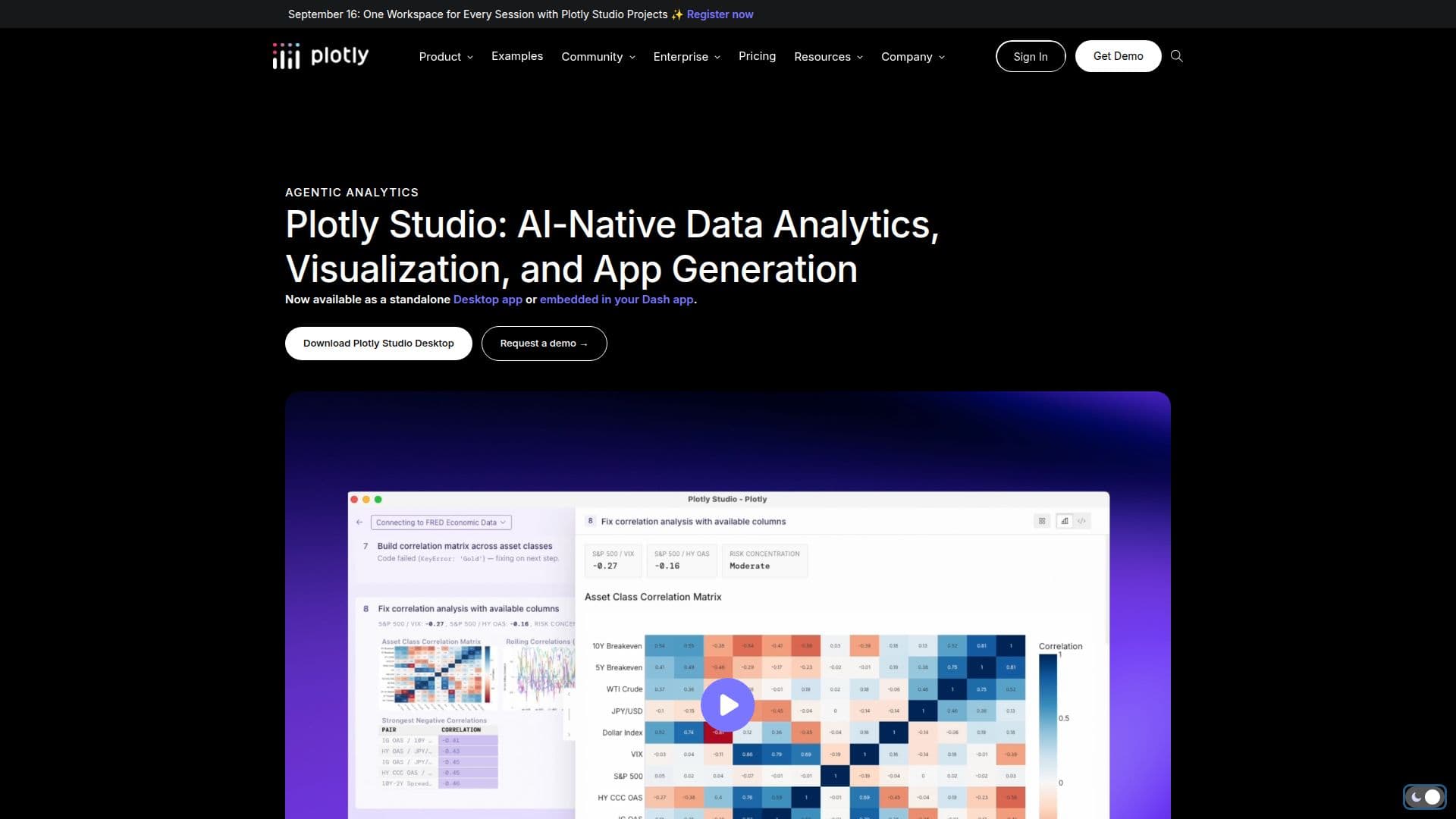 Plotly Studio screenshot