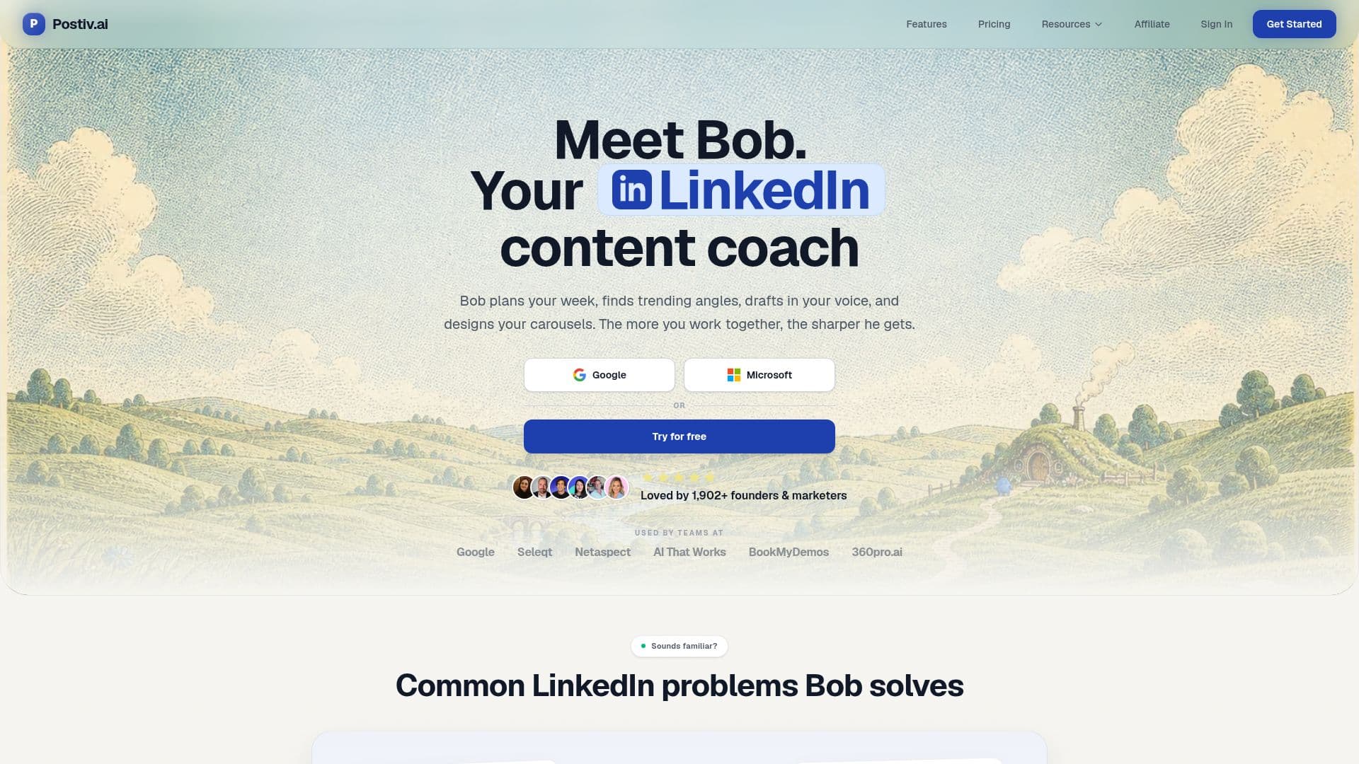 Postiv AI - Pembuat Konten LinkedIn Berbasis AI screenshot