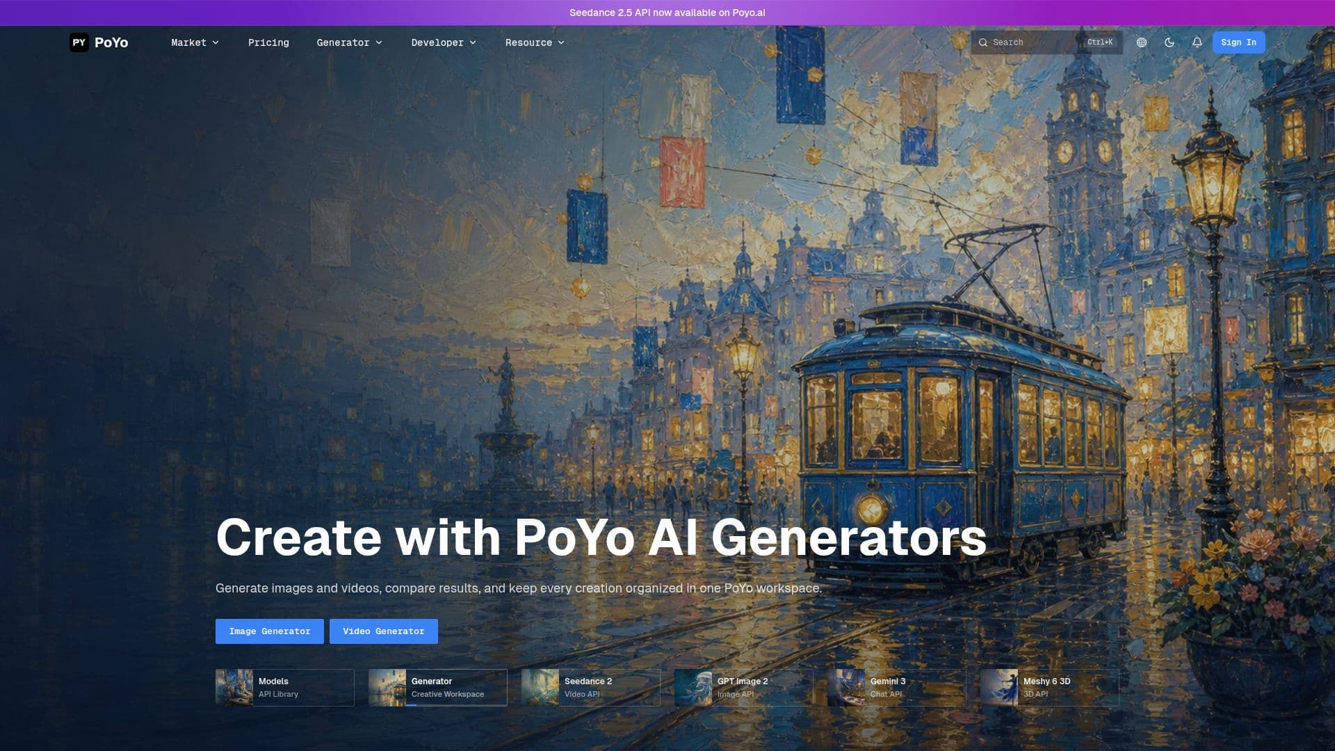 Capture d’écran de PoYo.AI