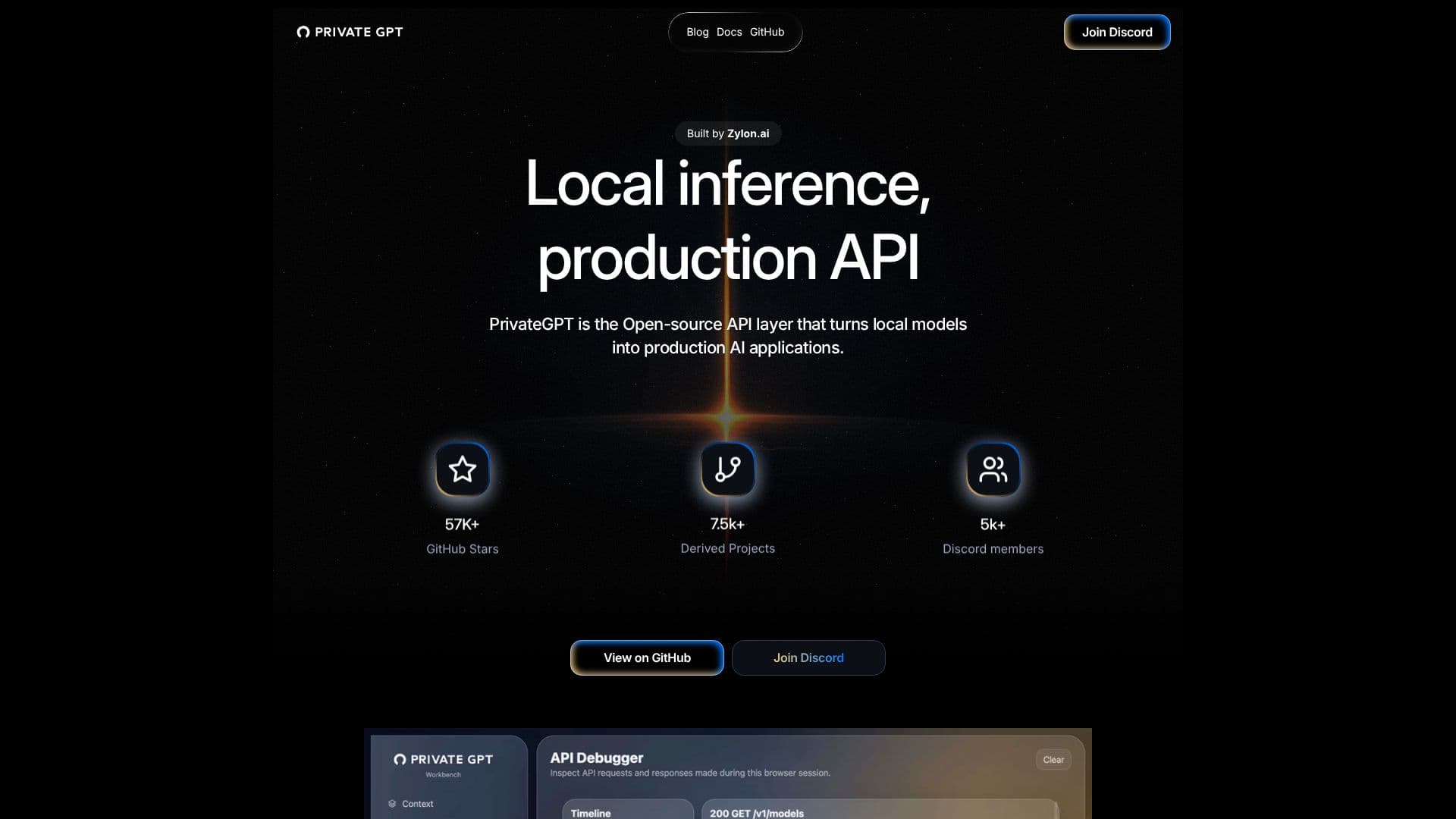 PrivateGPT.dev 截图