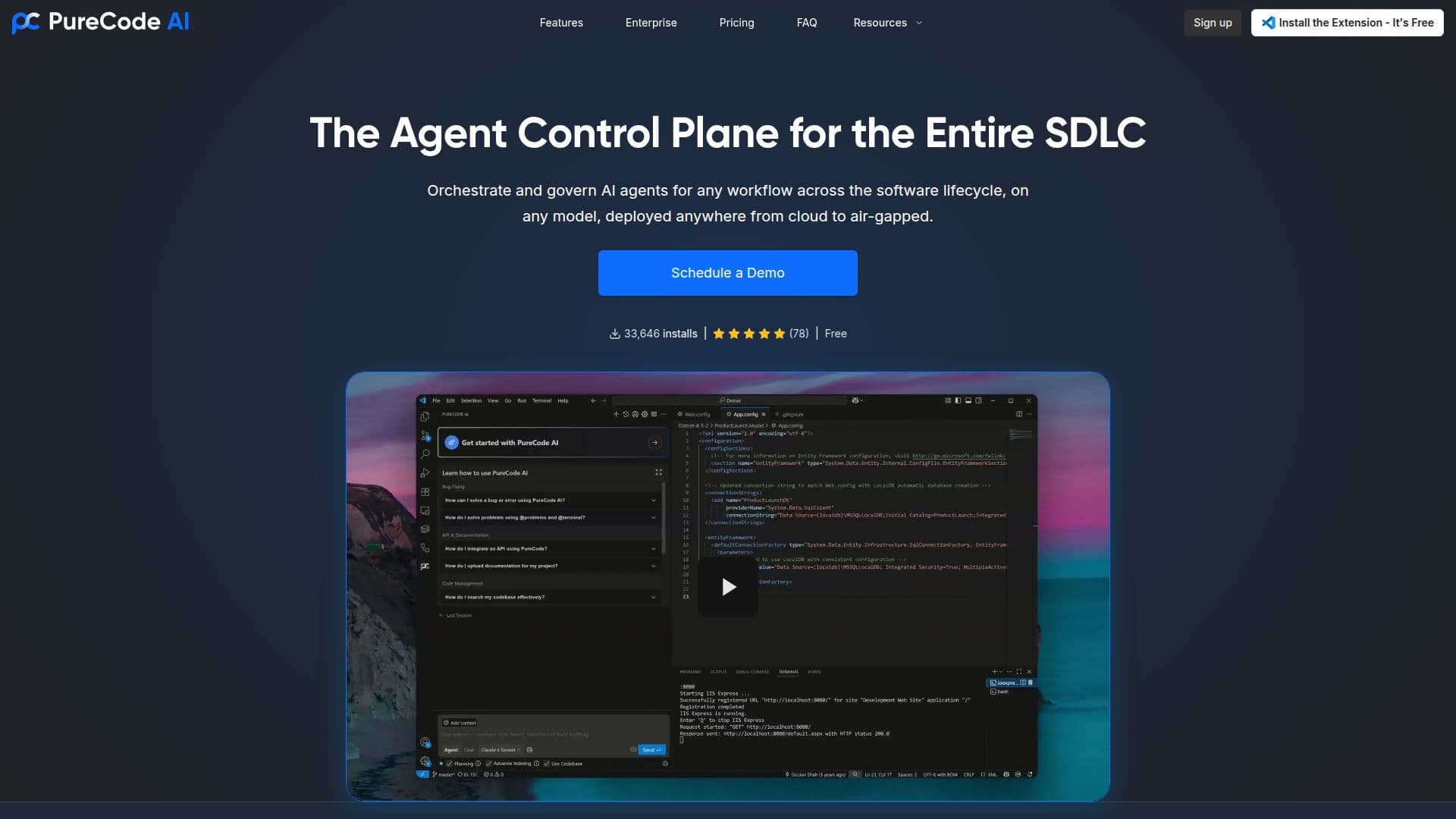 PureCode AI screenshot