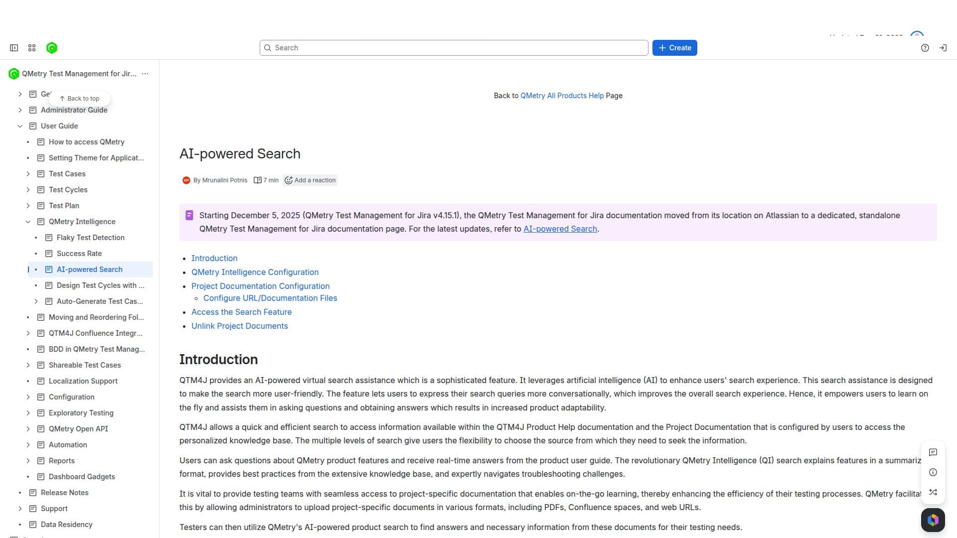 QMetry screenshot