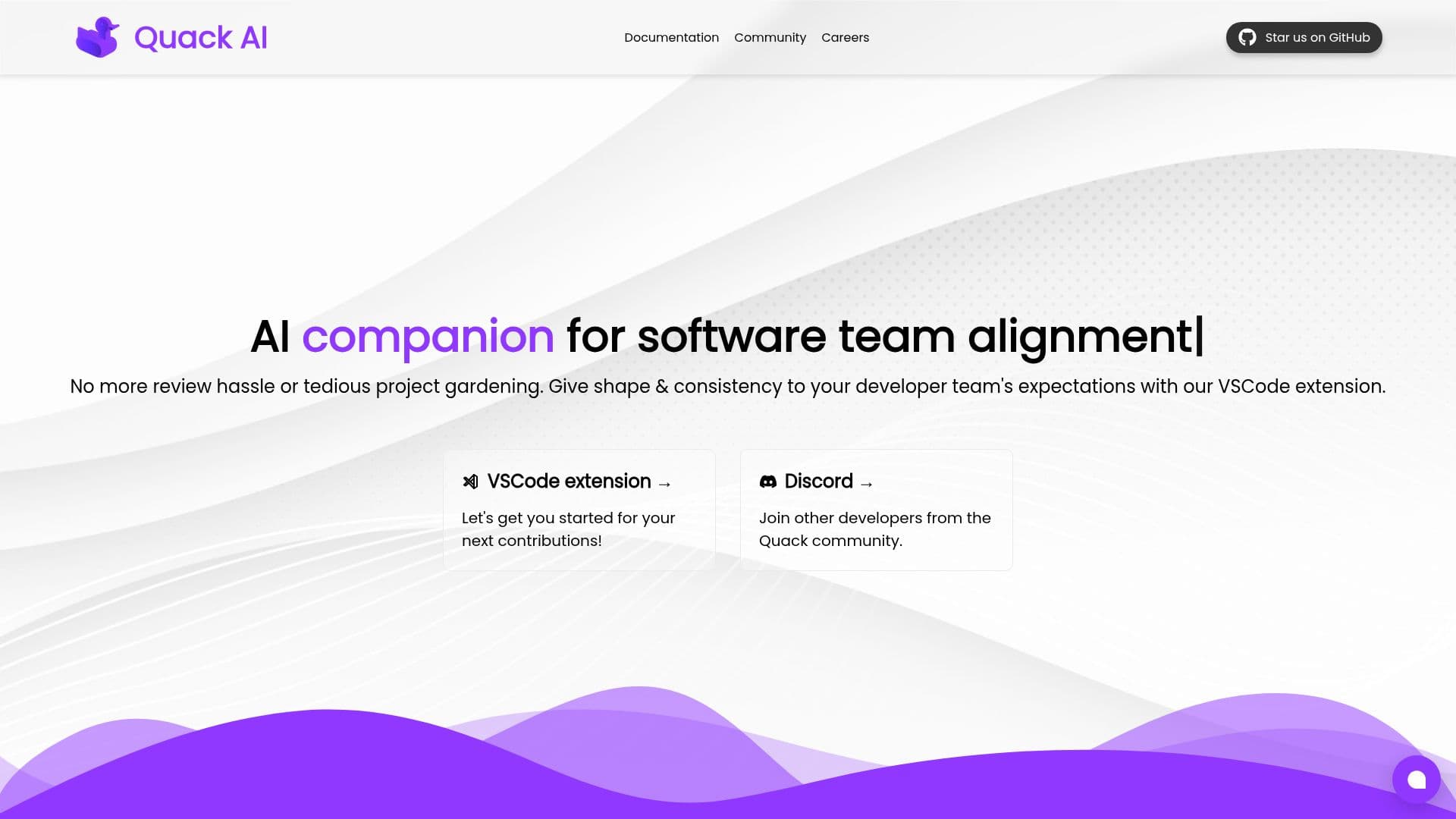 Quack AI - Software Team Alignment Tool screenshot