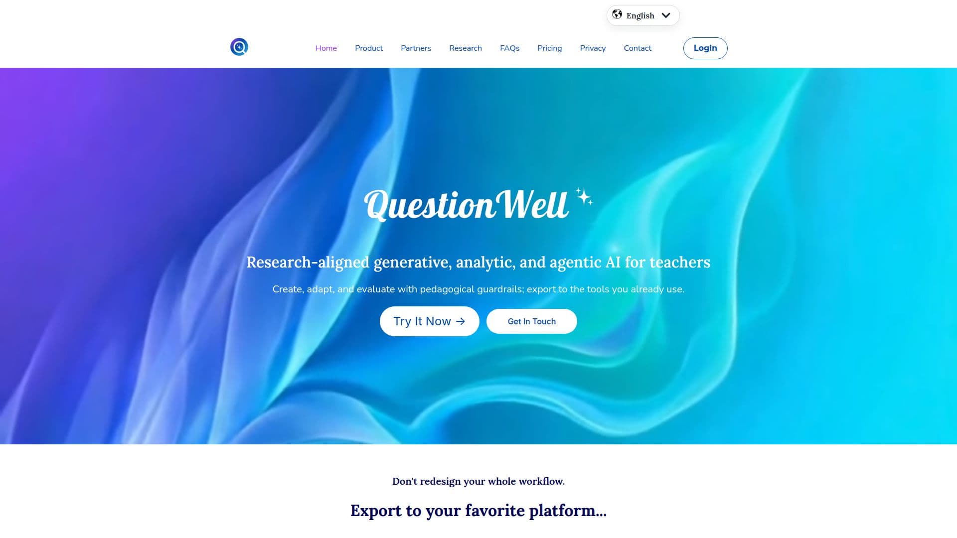 QuestionWell screenshot