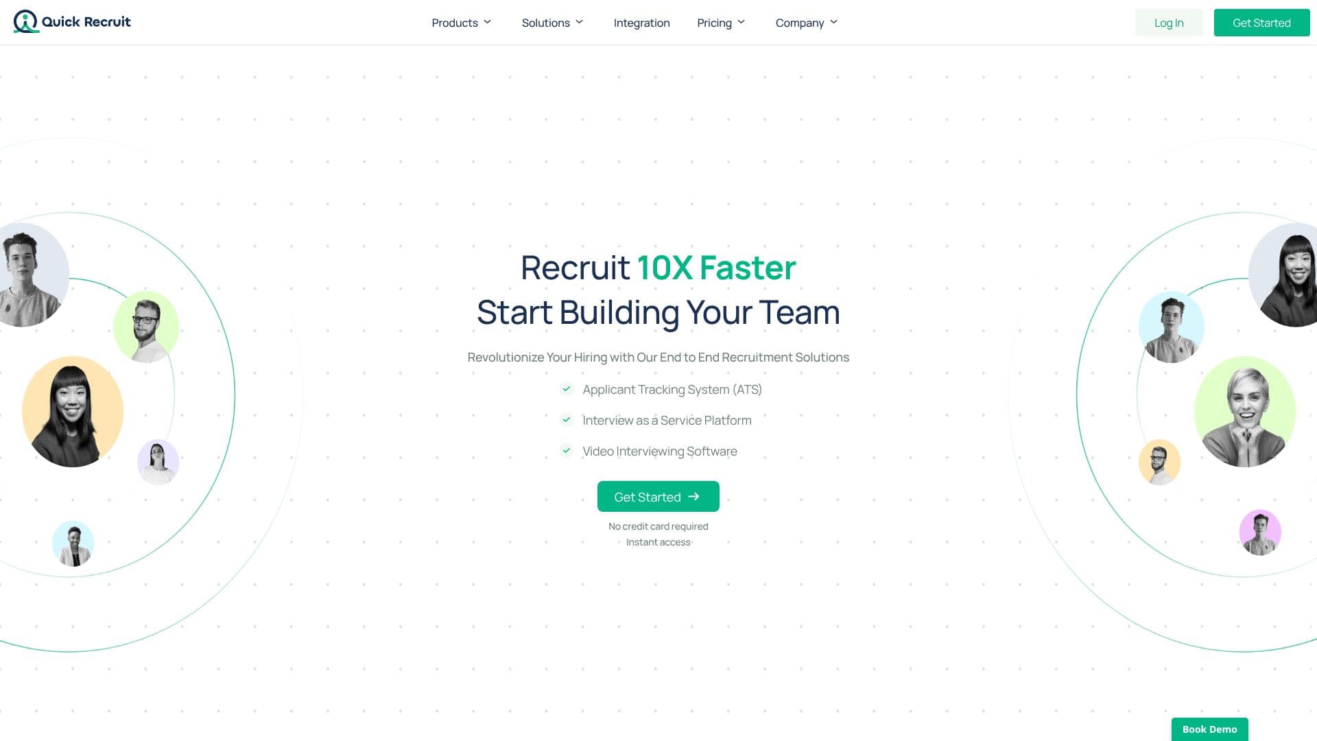 Tangkapan layar Quick Recruit