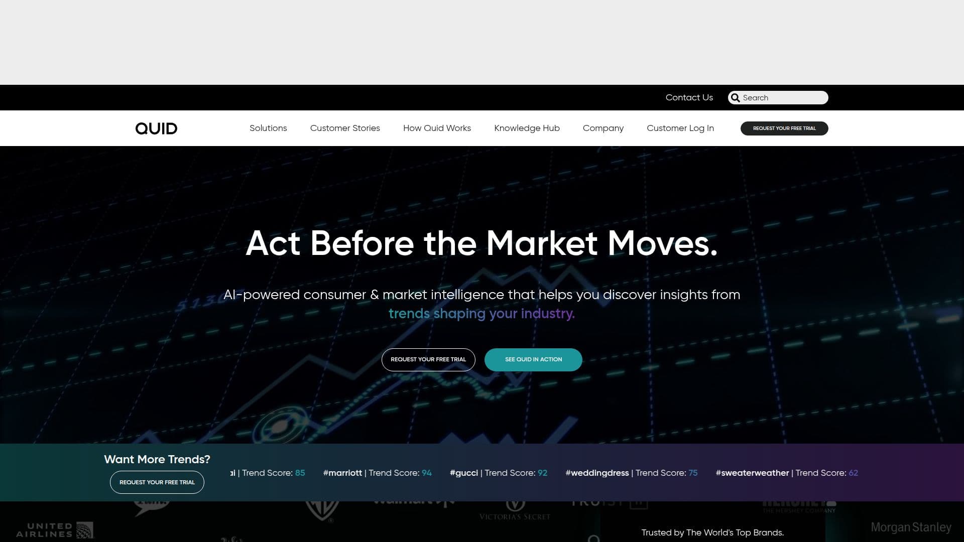 Quid AI Intelligence Platform screenshot