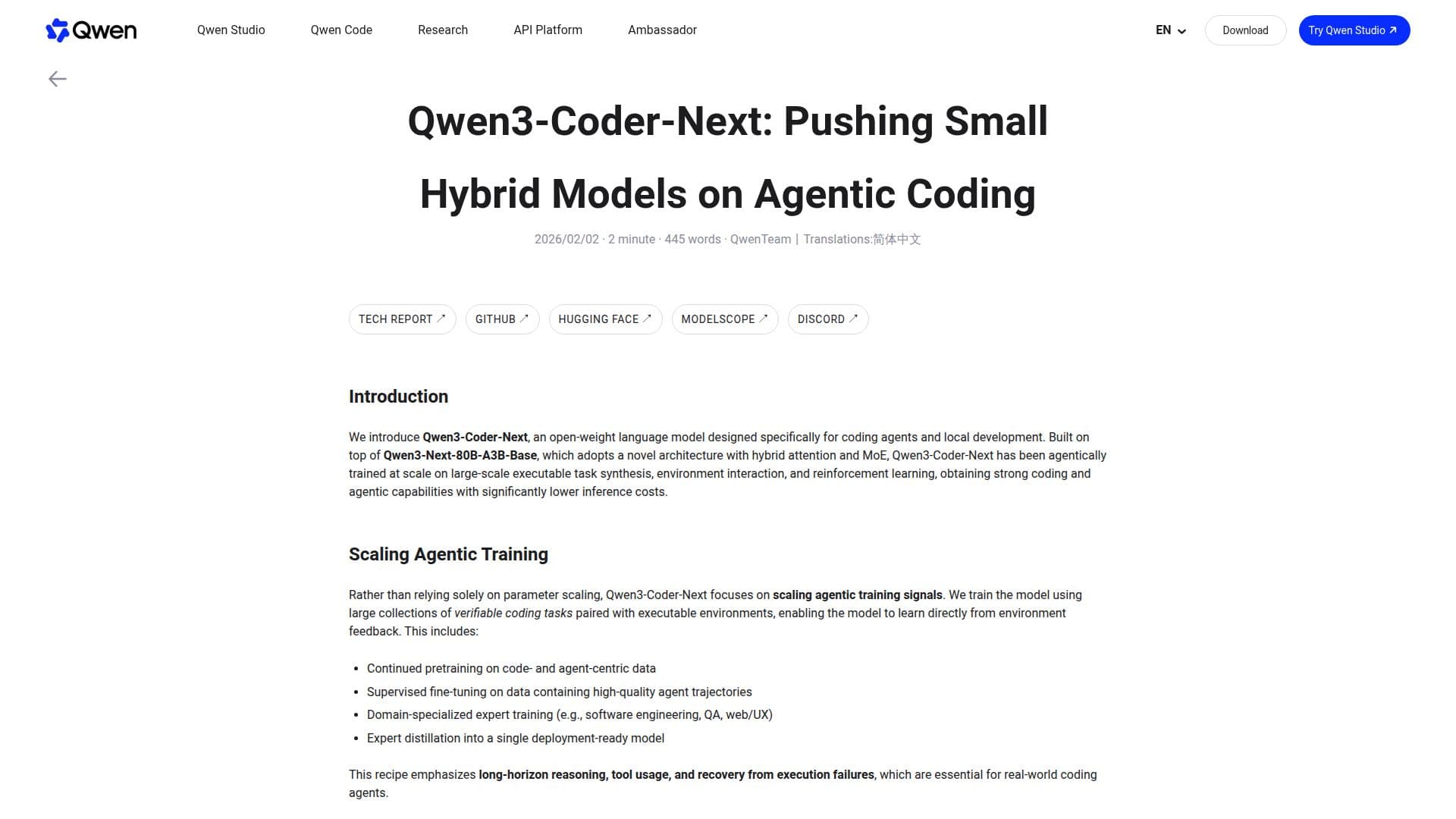 Qwen3-Coder-Next screenshot