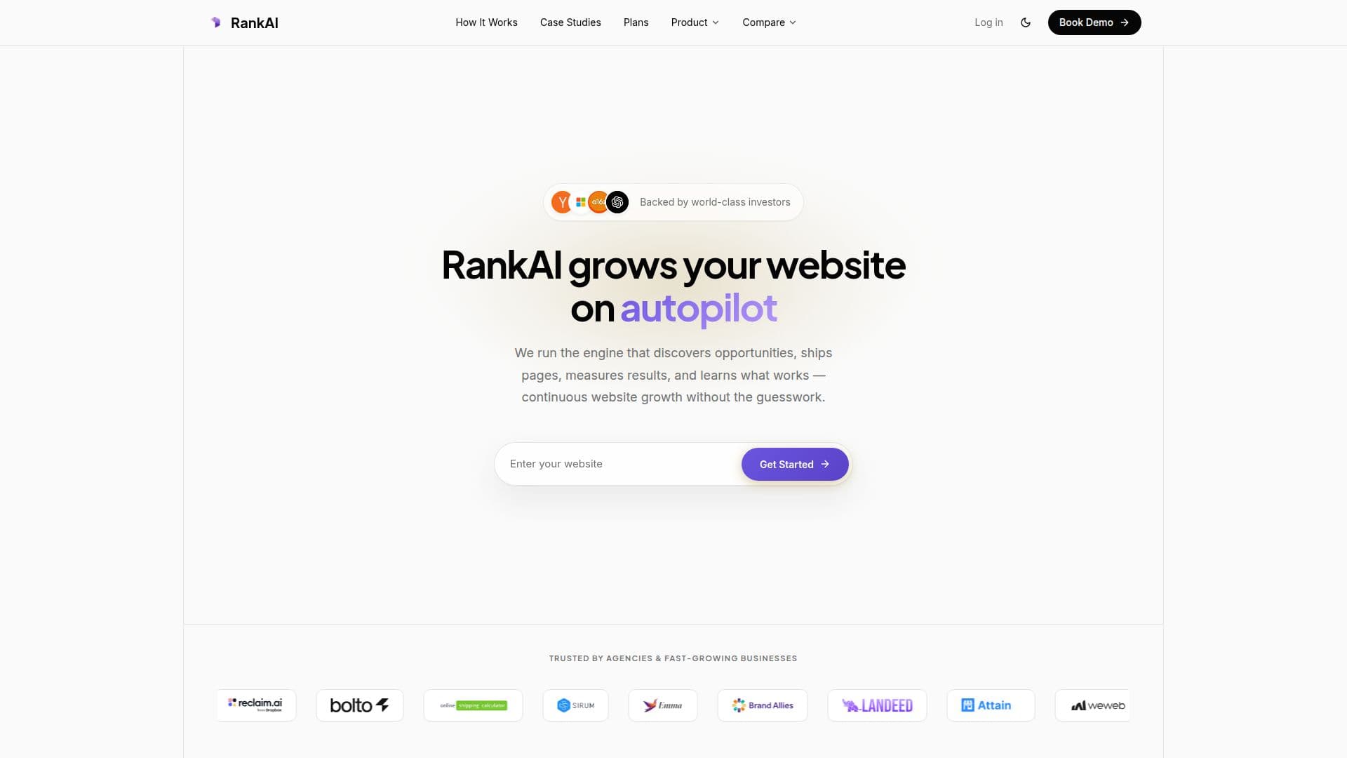 لقطة شاشة لـ RankAI