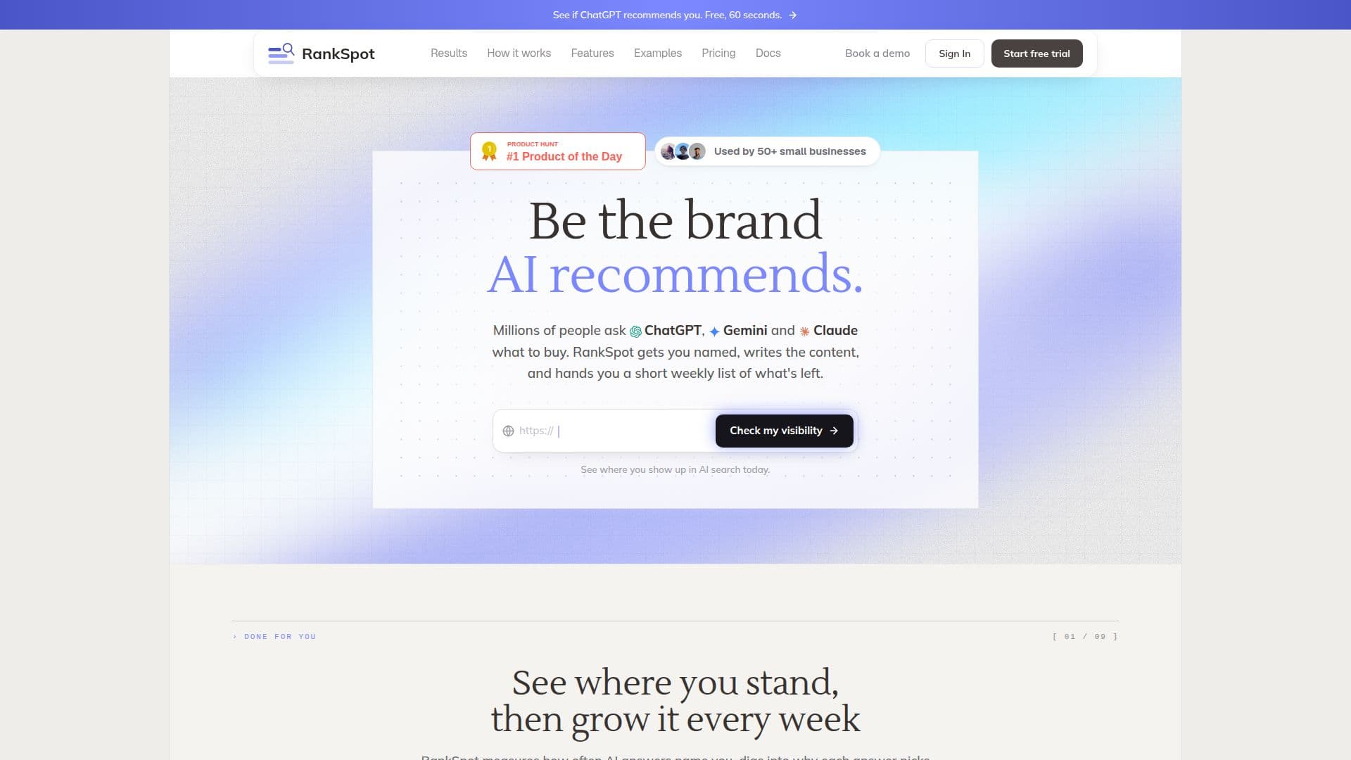 لقطة شاشة لـ RankSpot
