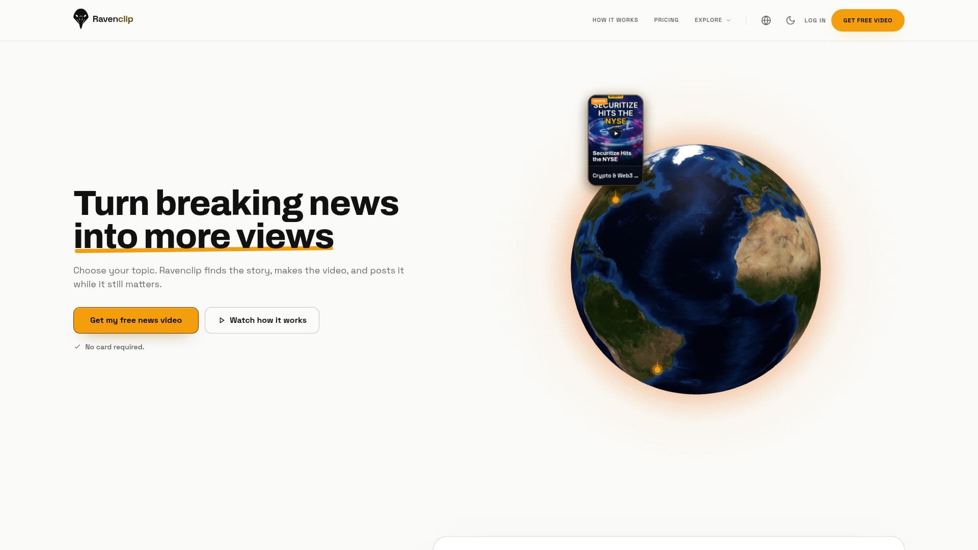 Ravenclip screenshot