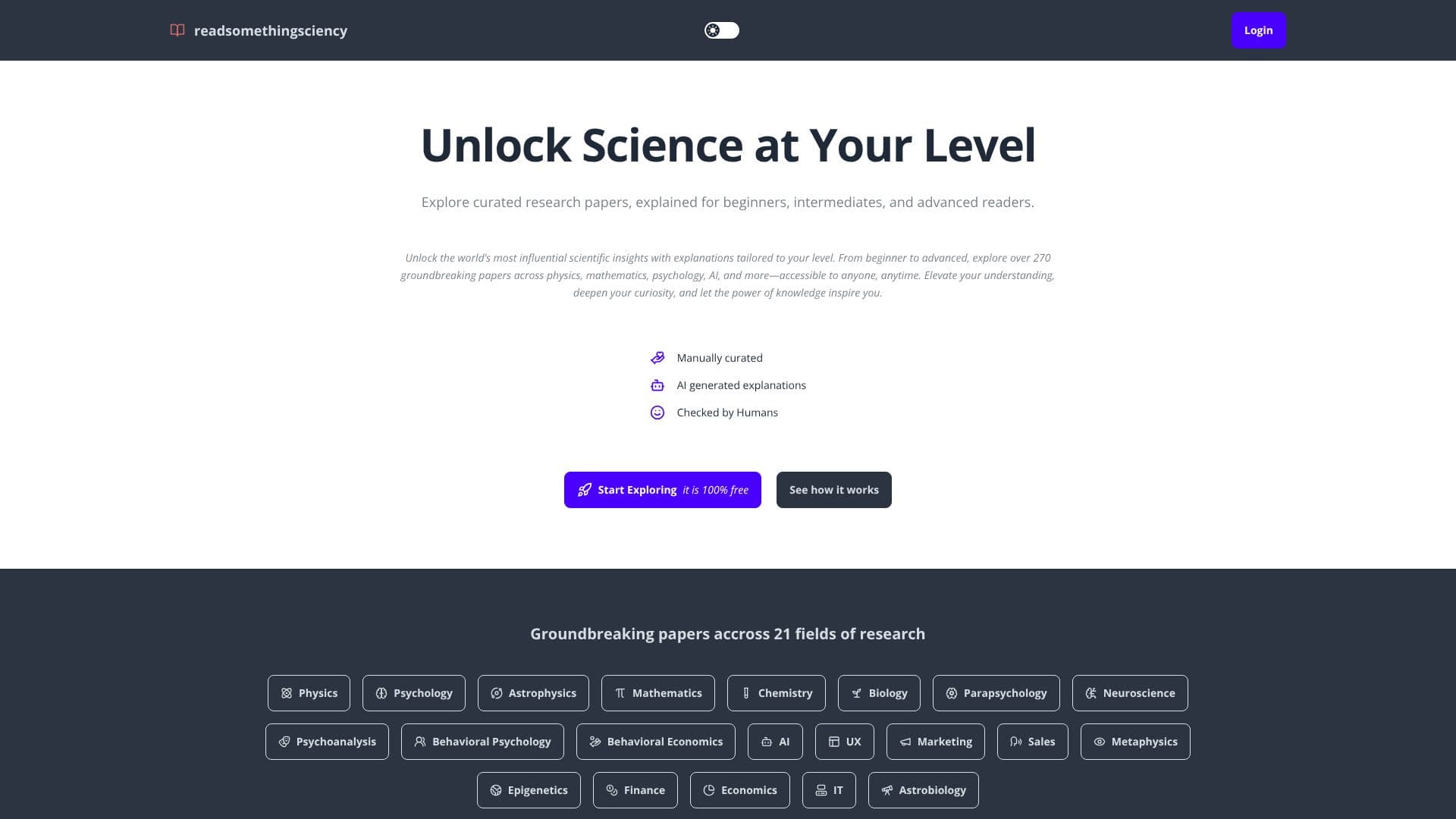 Read Something Sciency screenshot