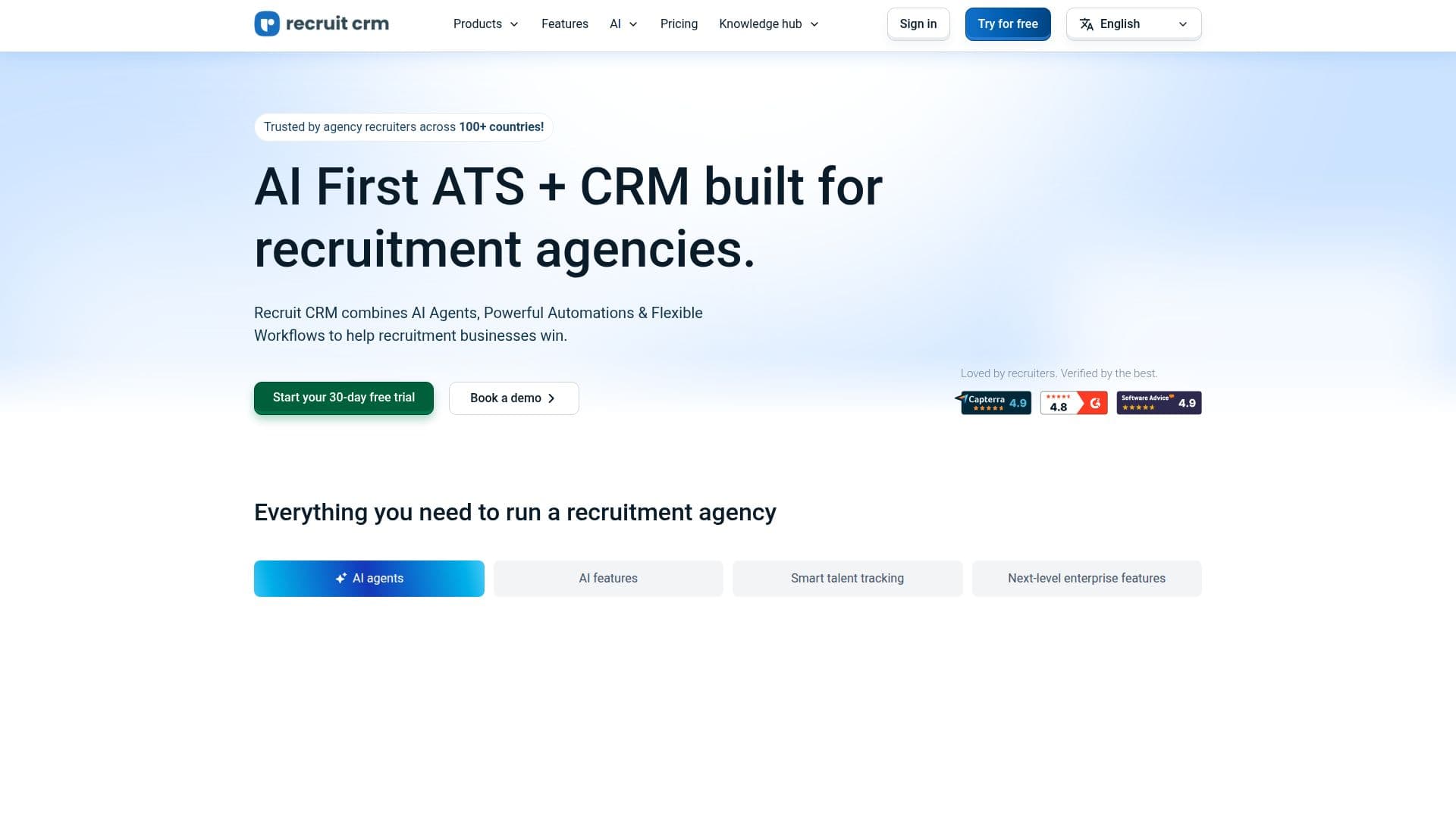 Recruit CRM screenshot