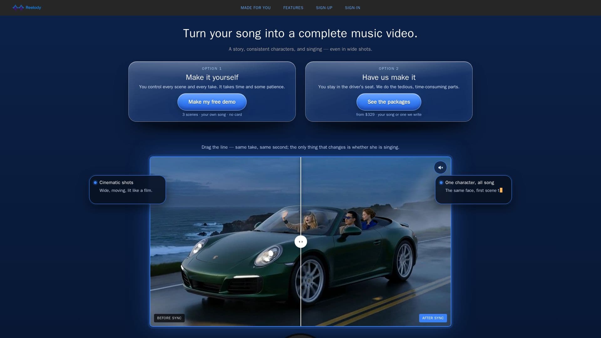 Reelody screenshot