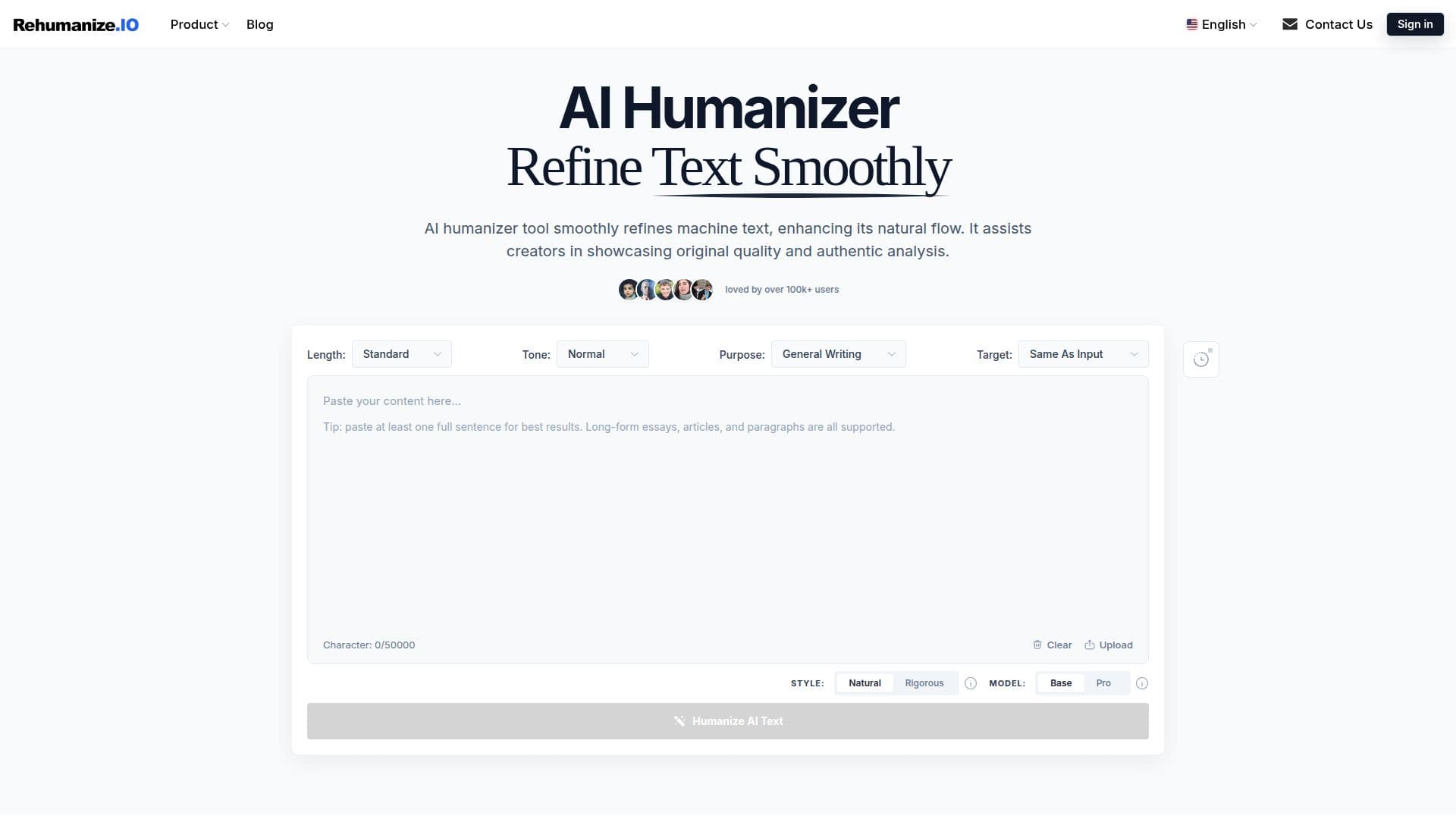 Rehumanize のスクリーンショット