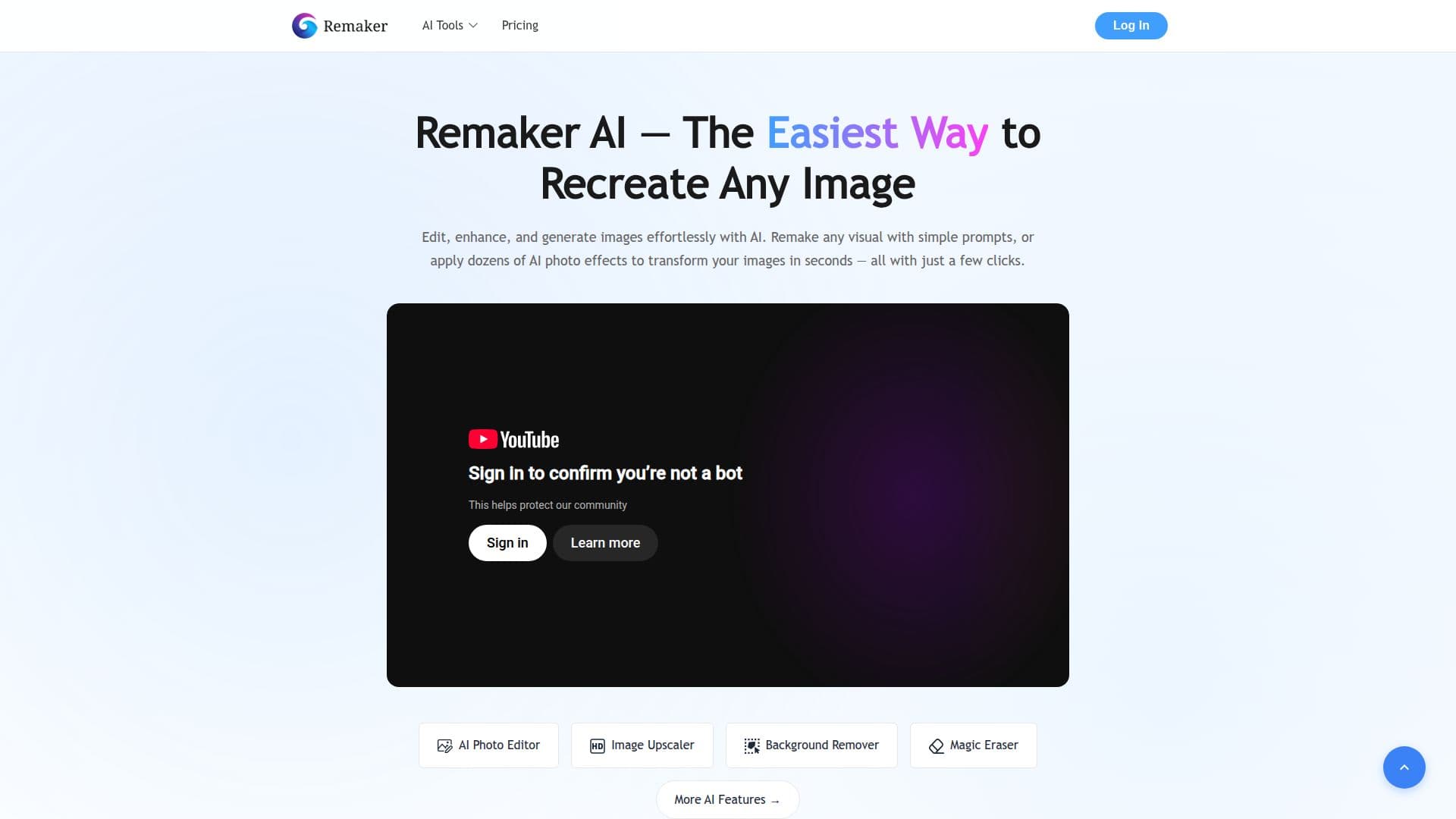 Remaker AI - Platform Pengeditan Gambar screenshot