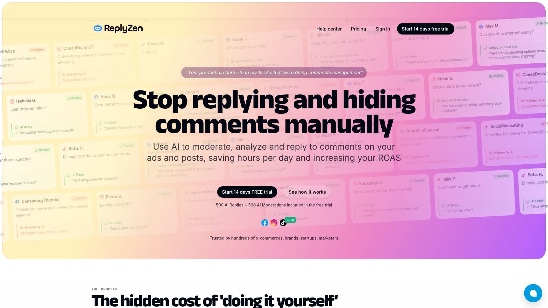 ReplyZen screenshot